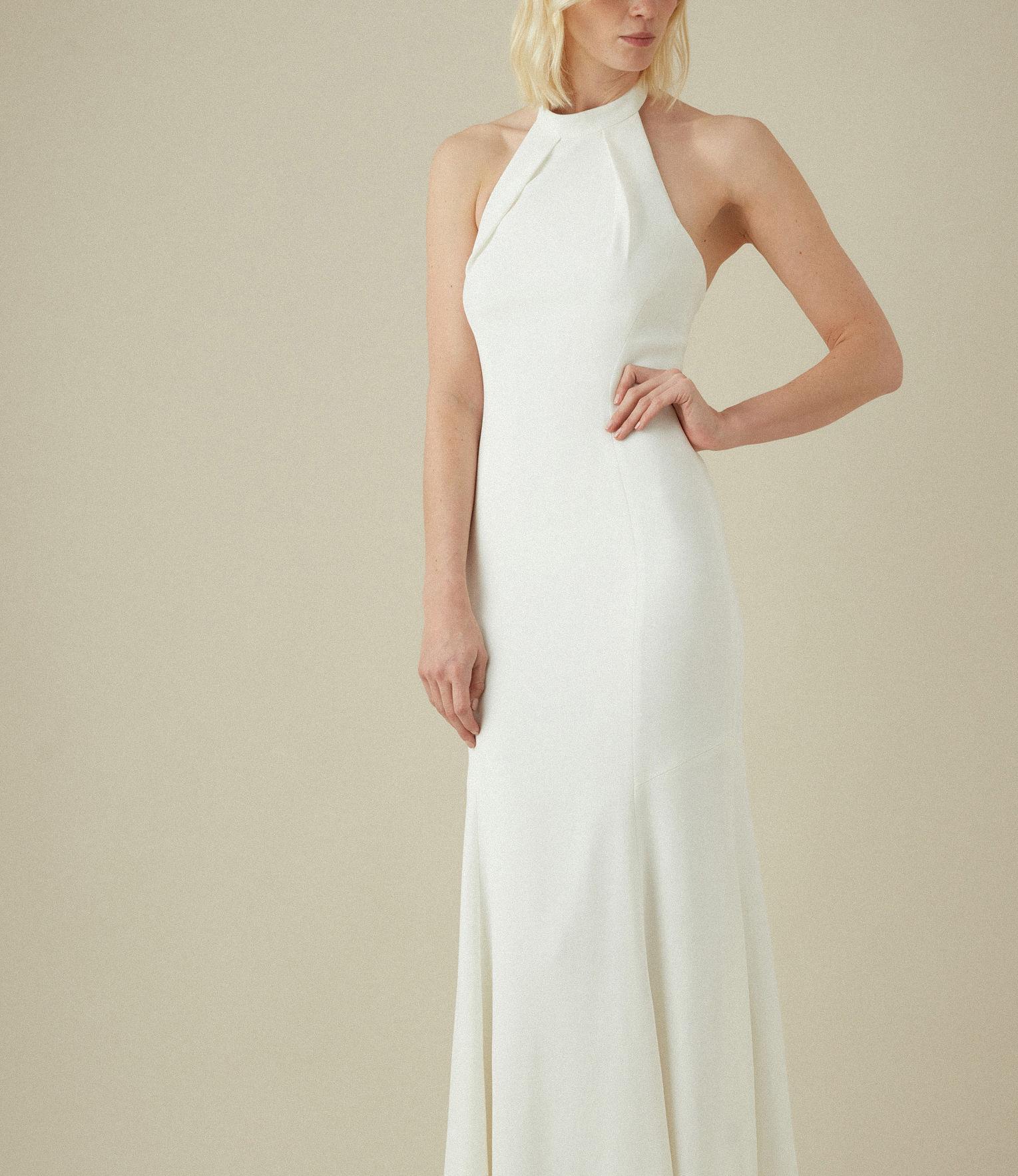 Karen Millen Halter Neck Maxi Dress 