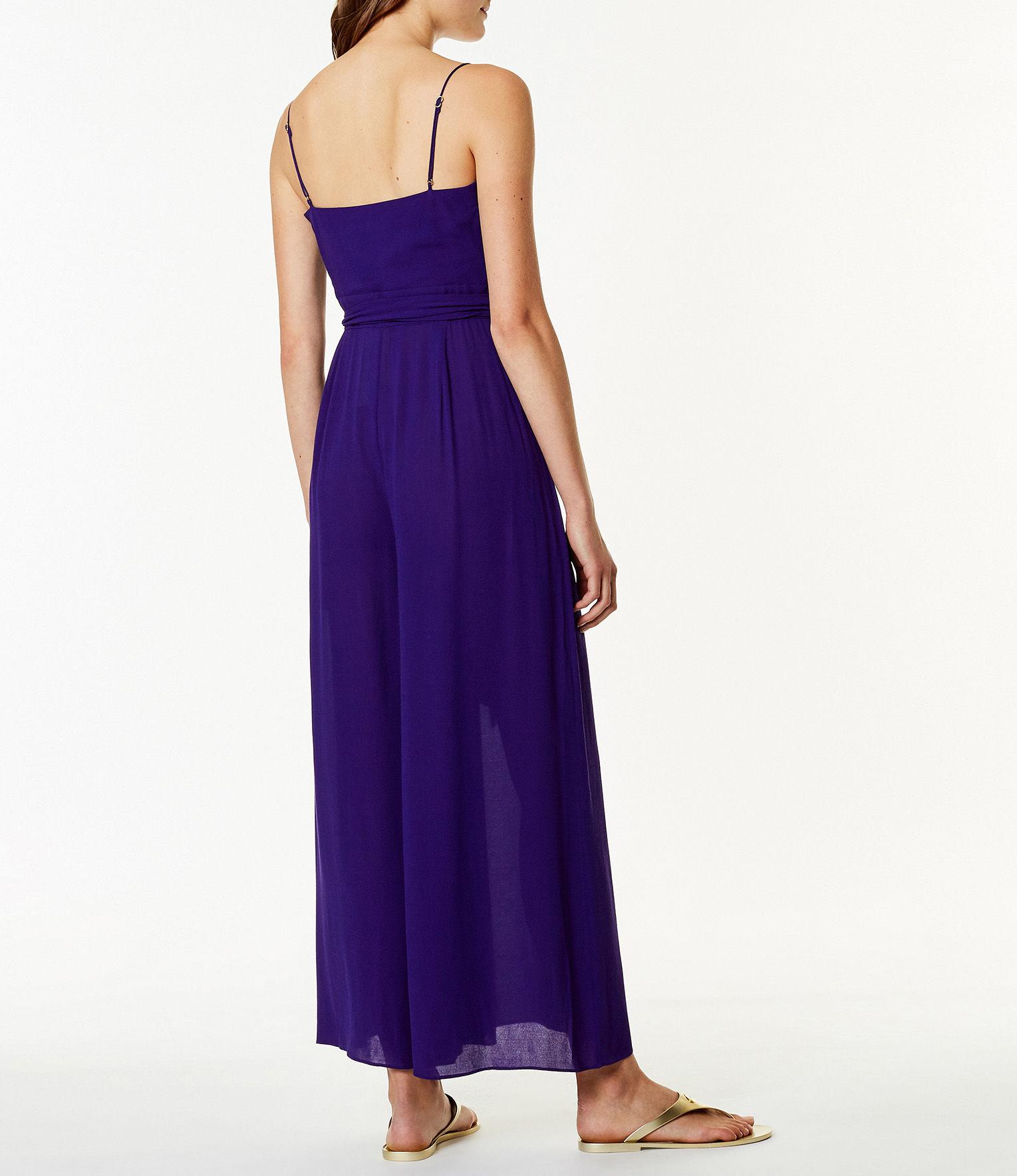 karen millen blue jumpsuit