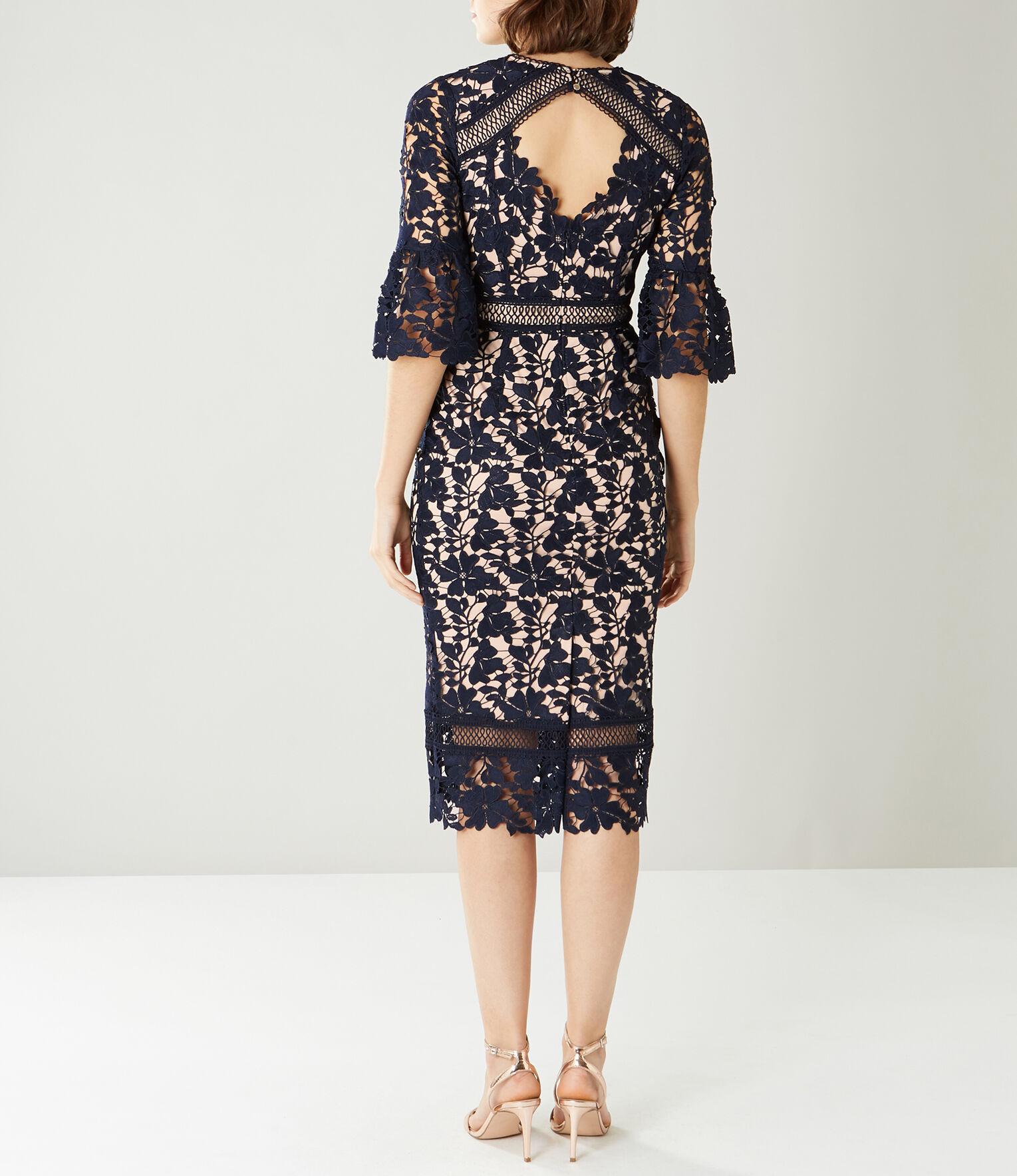 coast maria lace shift dress