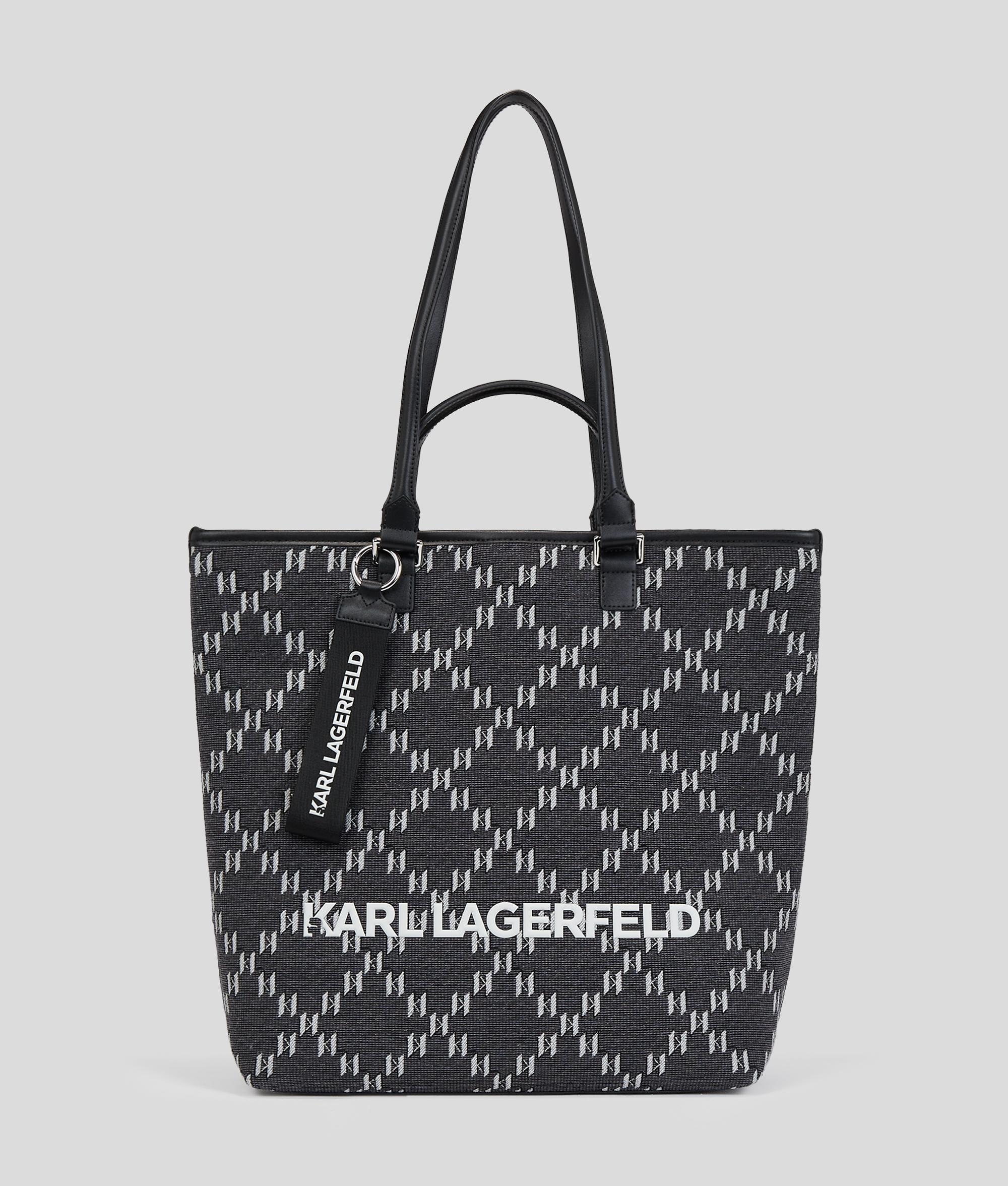 Karl Lagerfeld K monogram Jacquard Tote Bag in Black for Men Lyst UK