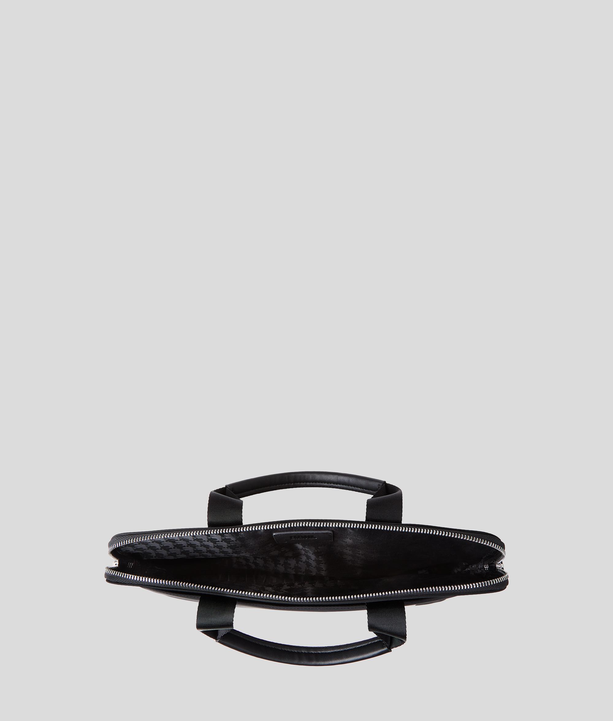 Karl Lagerfeld Ikon Nylon Laptop Bag in Black Lyst UK