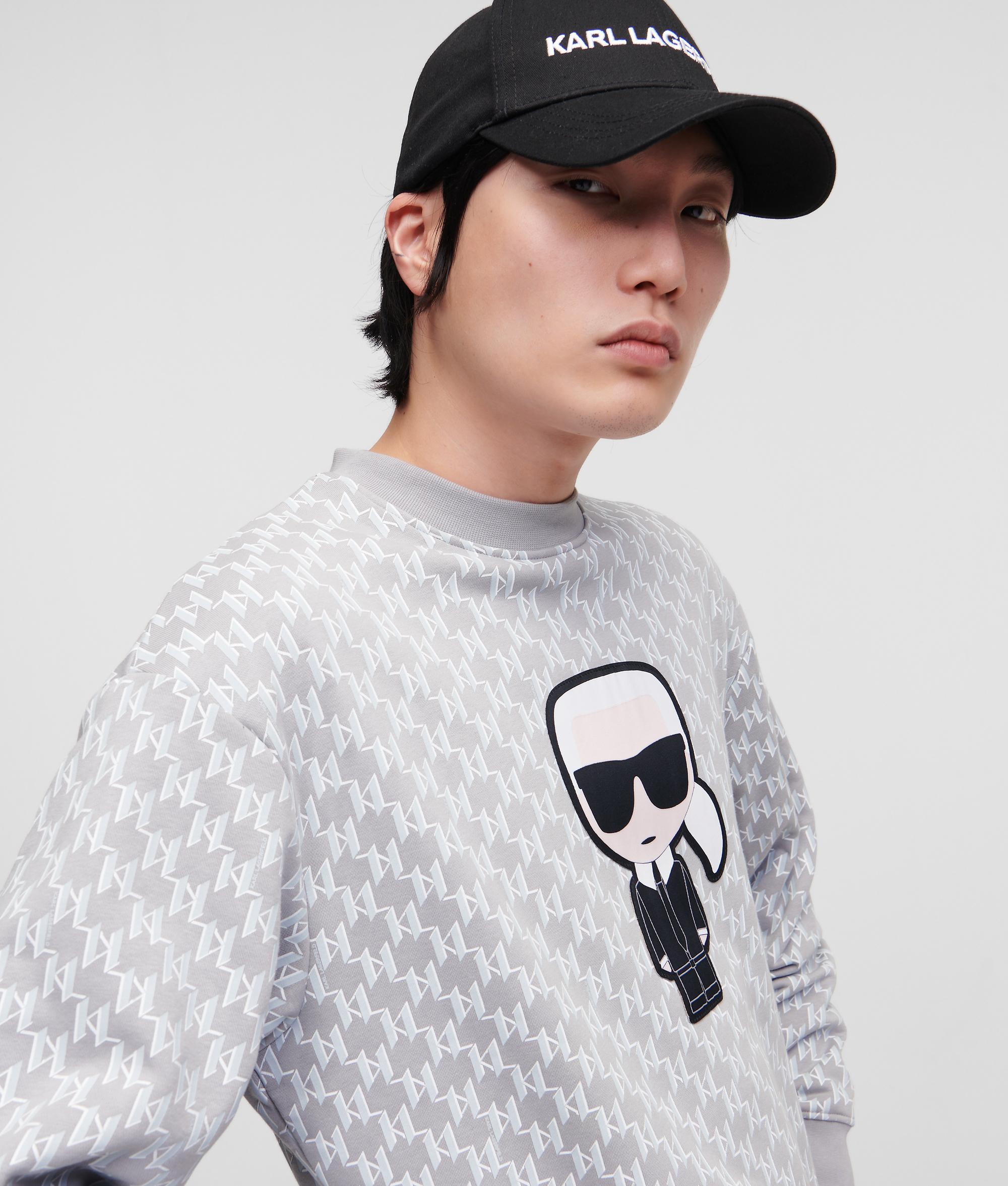 Karl Lagerfeld Unisex Ikonik Monogram Sweatshirt