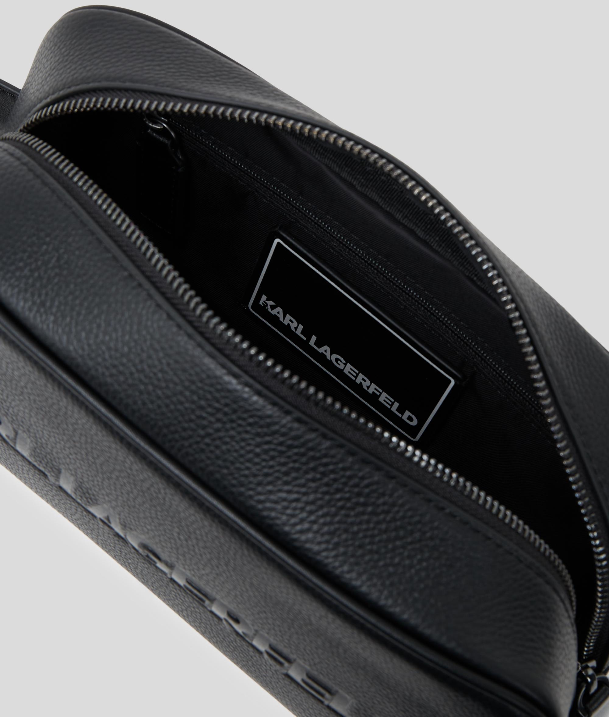 Karl Lagerfeld K essential Wash Bag in Black for Men Lyst UK