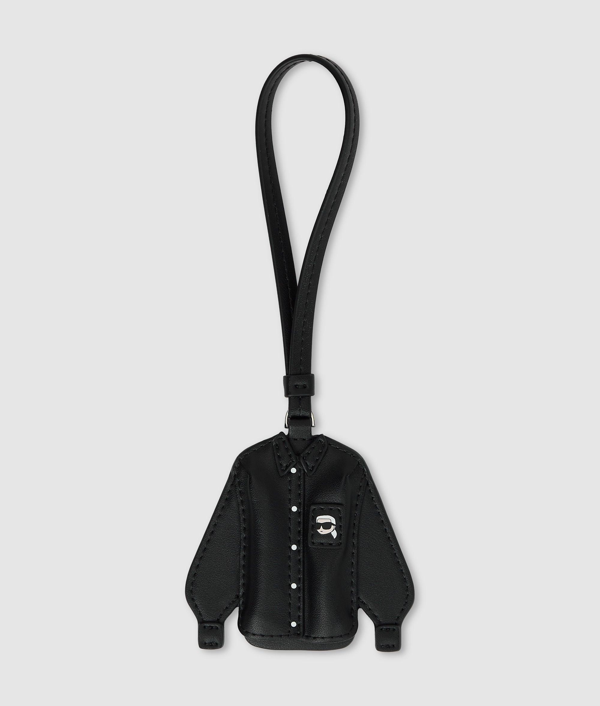 Porte-clés Breloque Karl Lagerfeld Noir - Charm Pour Sac à Main - Déco Chic