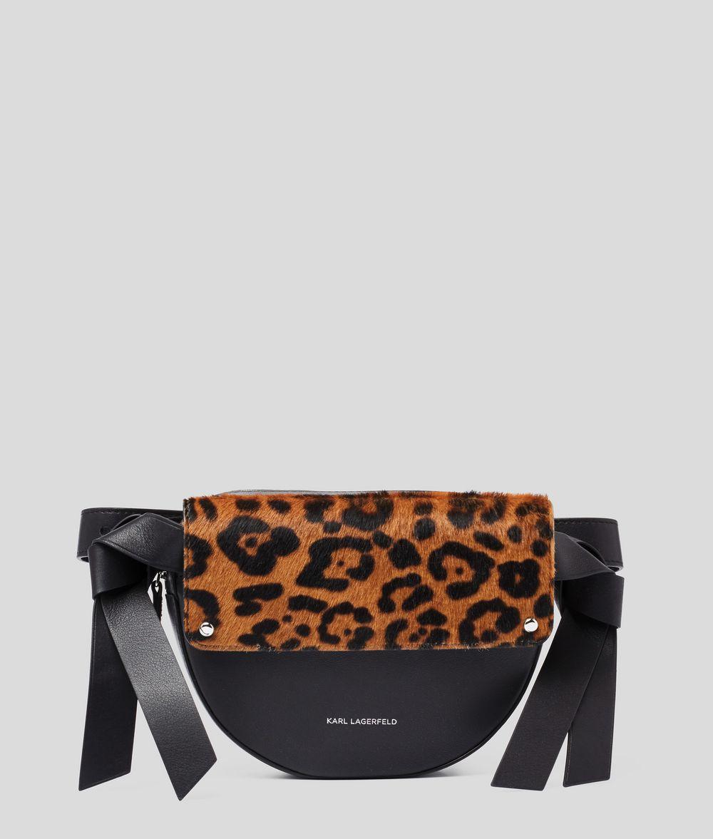 karl lagerfeld leopard bag