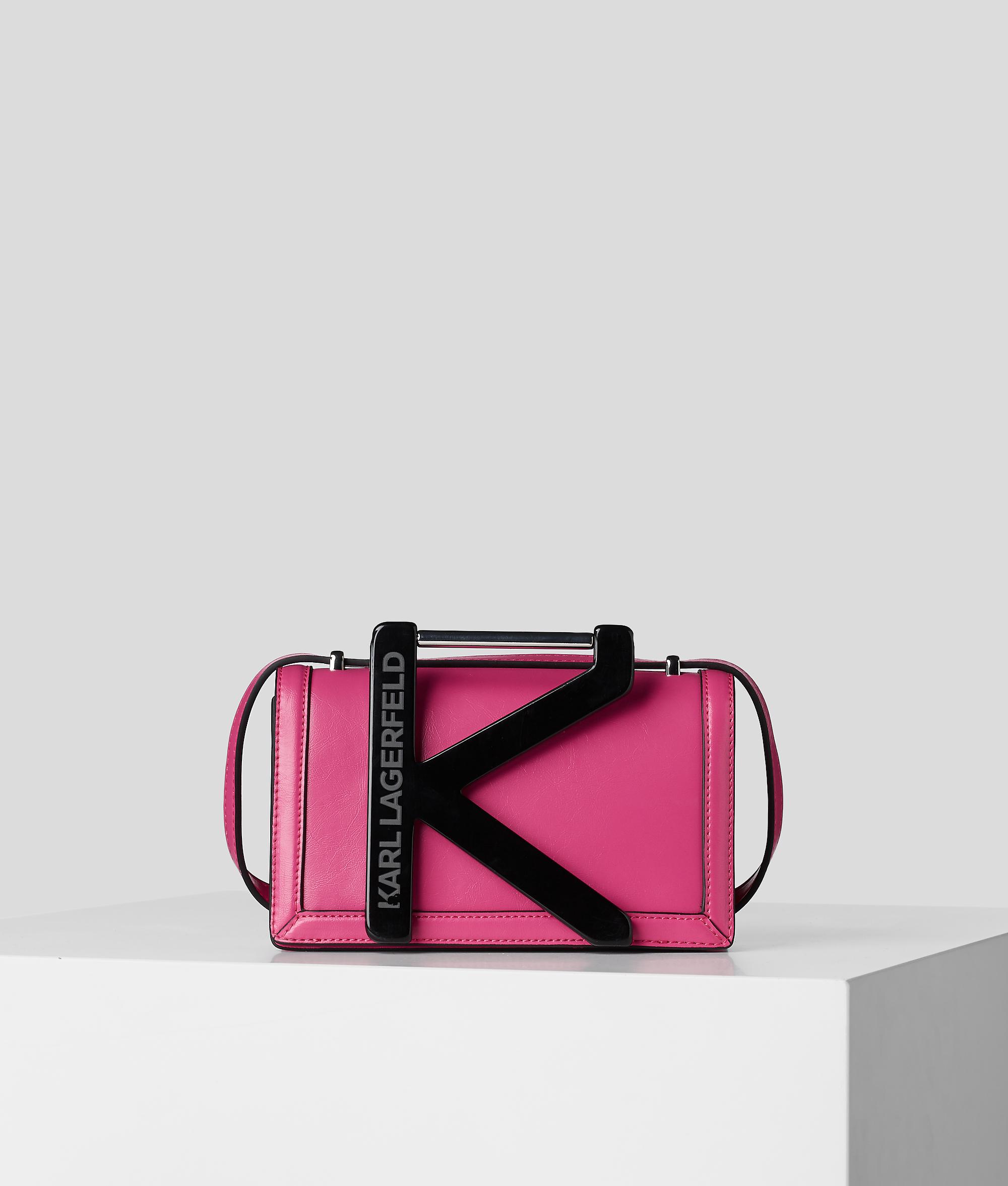 K/karl Handle Shoulder Bag Karl Lagerfeld en coloris Rose | Lyst