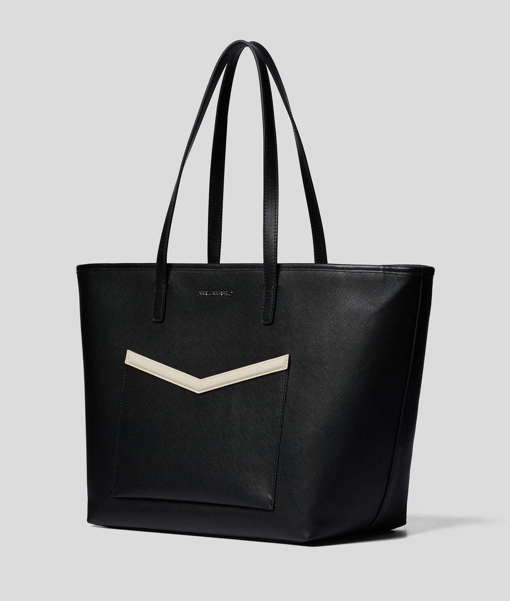 Karl Lagerfeld K/mau Tote Bag in Black Lyst