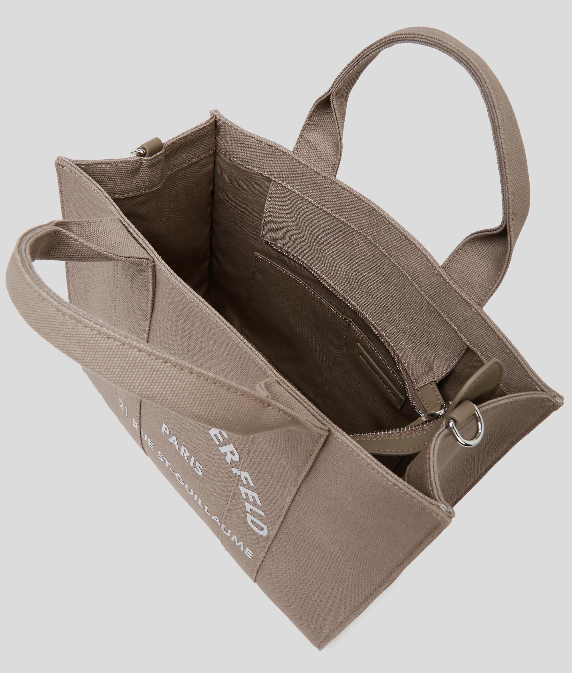 Karl Lagerfeld Medium Rue St Guillaume Square Tote Bag in Brown Lyst UK
