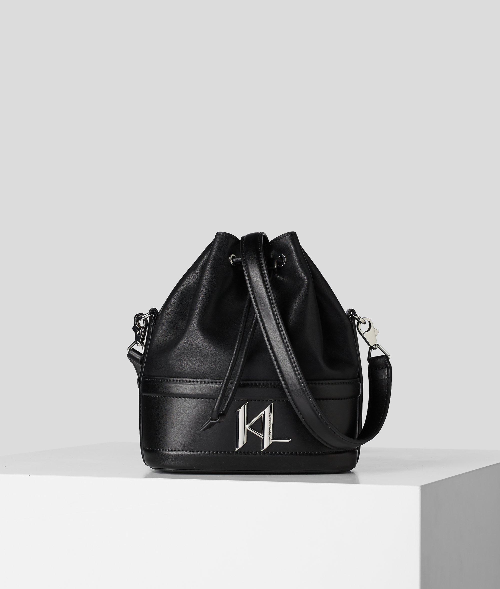 K/saddle Bucket Bag Karl Lagerfeld en coloris Noir | Lyst