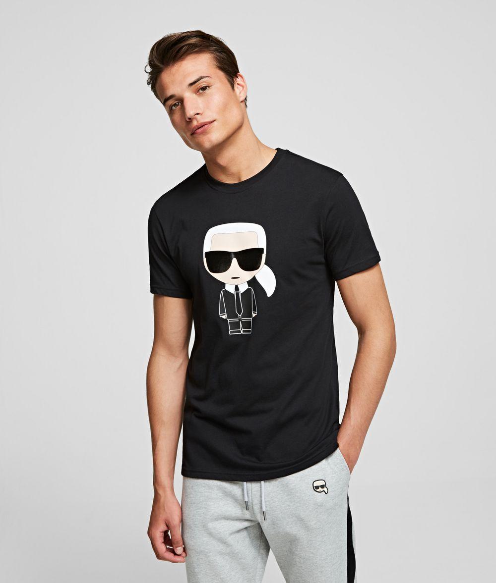 Karl Lagerfeld Karl Ikonik T-shirt in Black for Men - Lyst