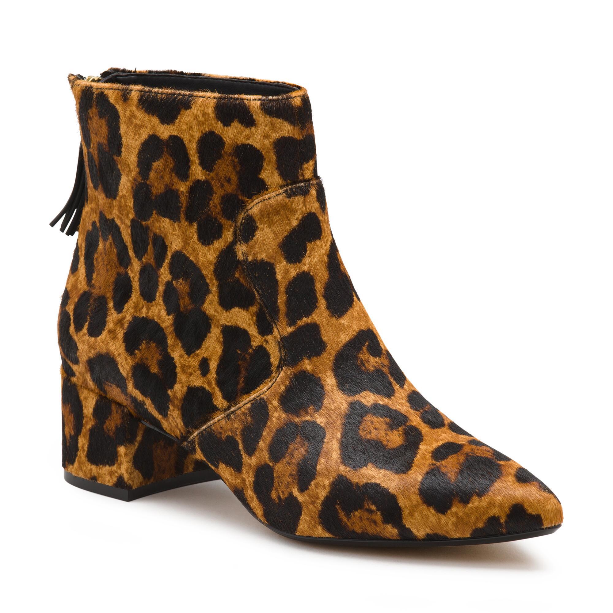 Karl Lagerfeld Leather Maude Leopard 