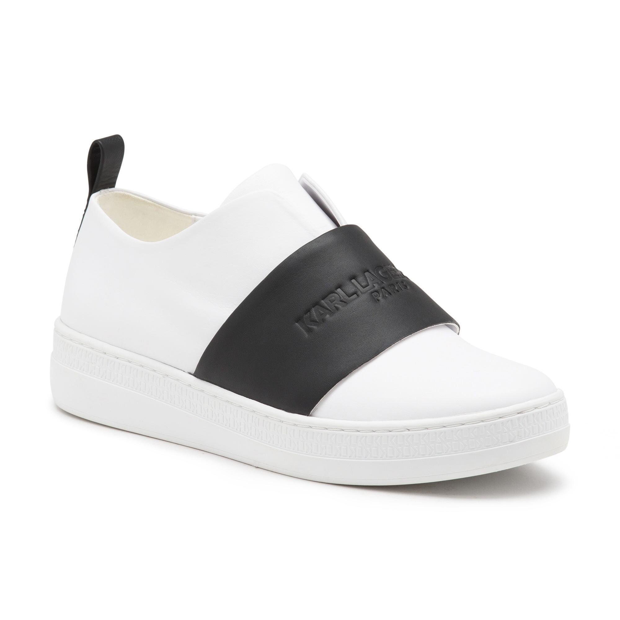 karl lagerfeld white sneakers