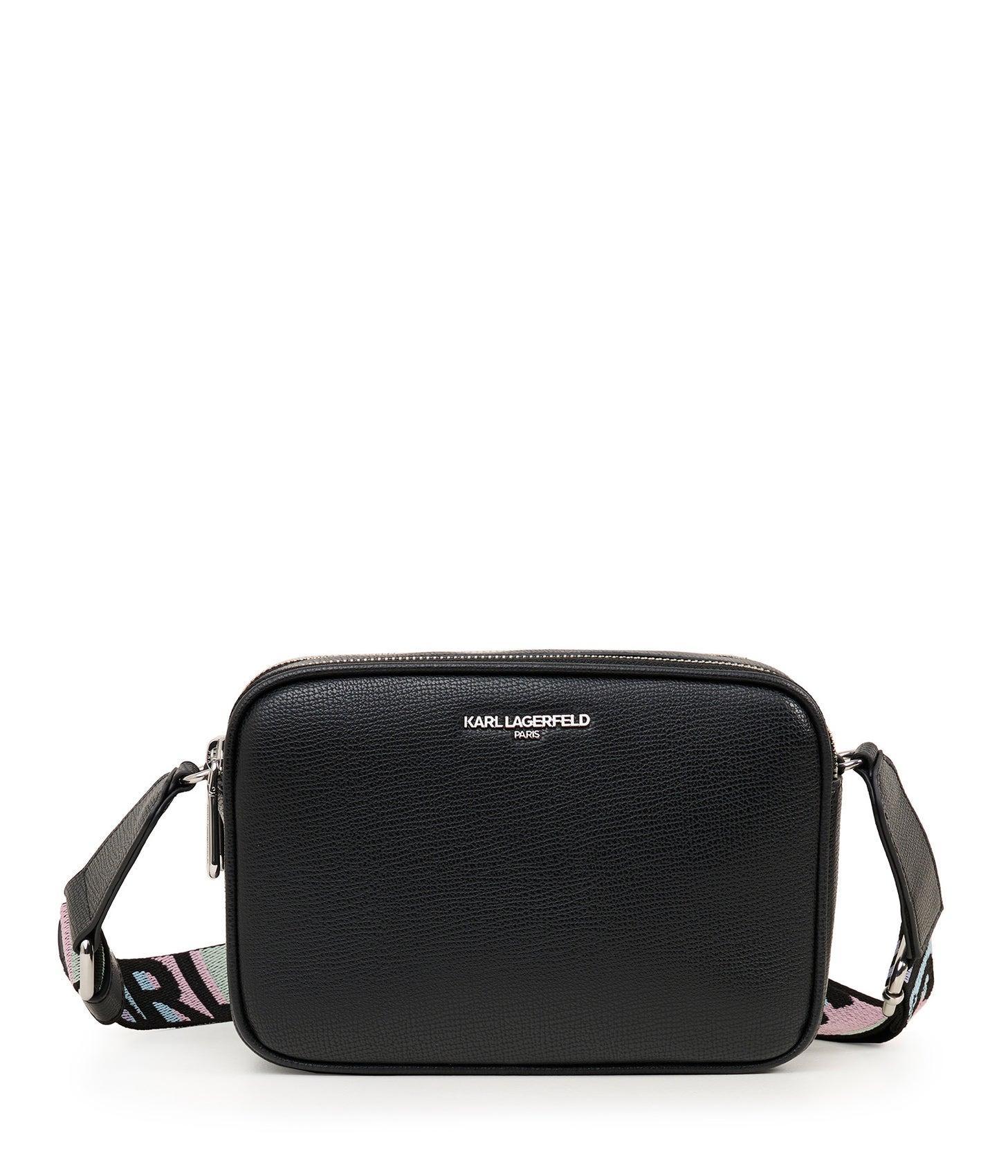 Karl Lagerfeld Women's Maybelle Camera Crossbody Bag Black/blush Lyst