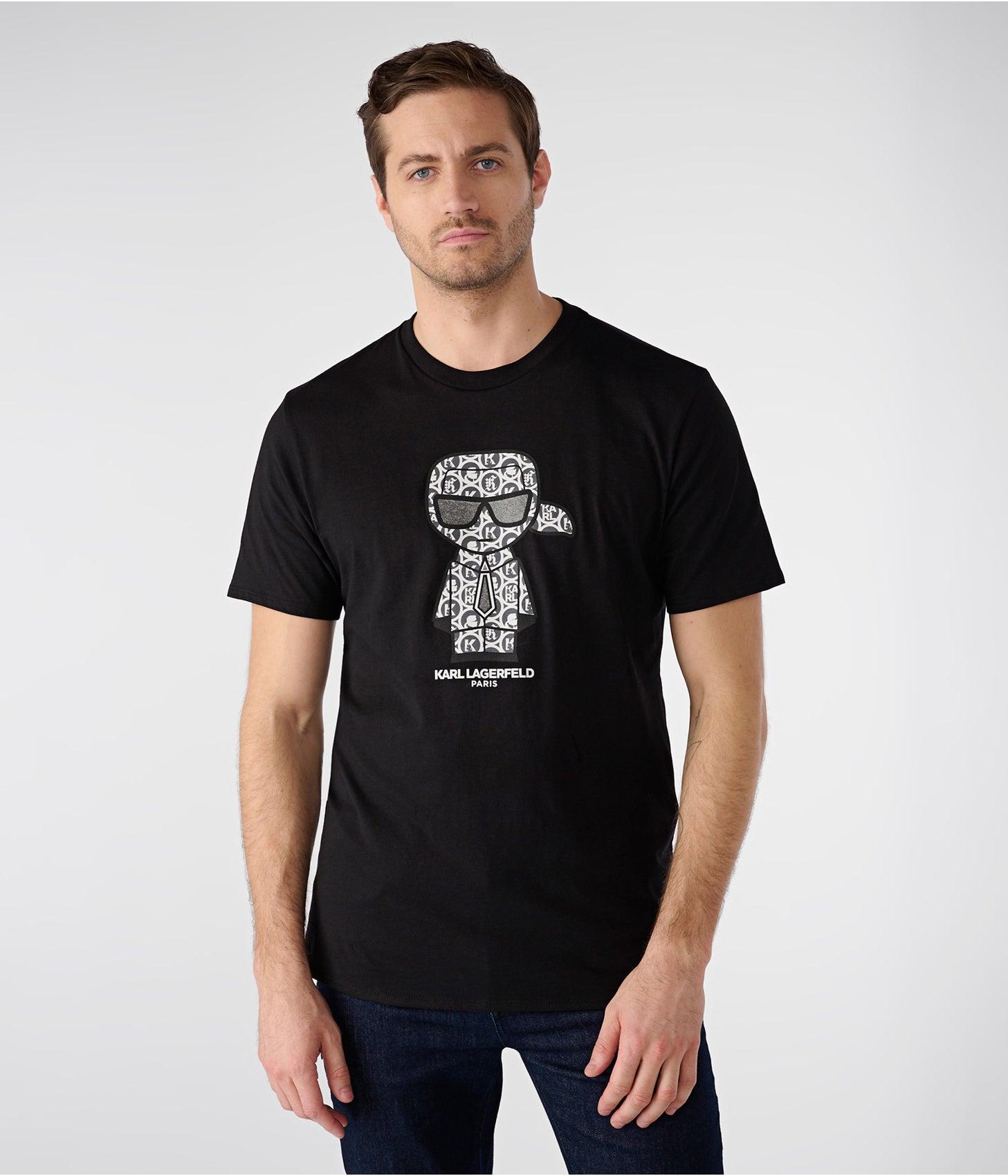 Karl Lagerfeld | Men's Monogram Karl Character T-shirt | Black | Size Large  for Men | Lyst
