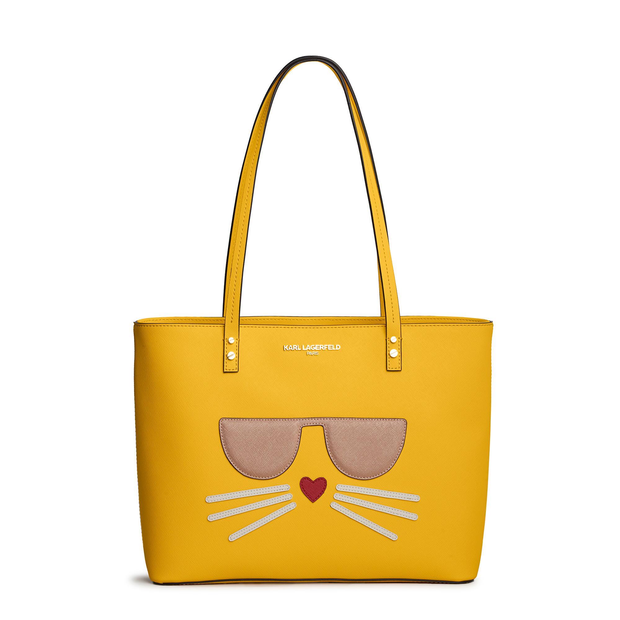 Karl Lagerfeld Maybelle Tote Bag in Yellow - Lyst