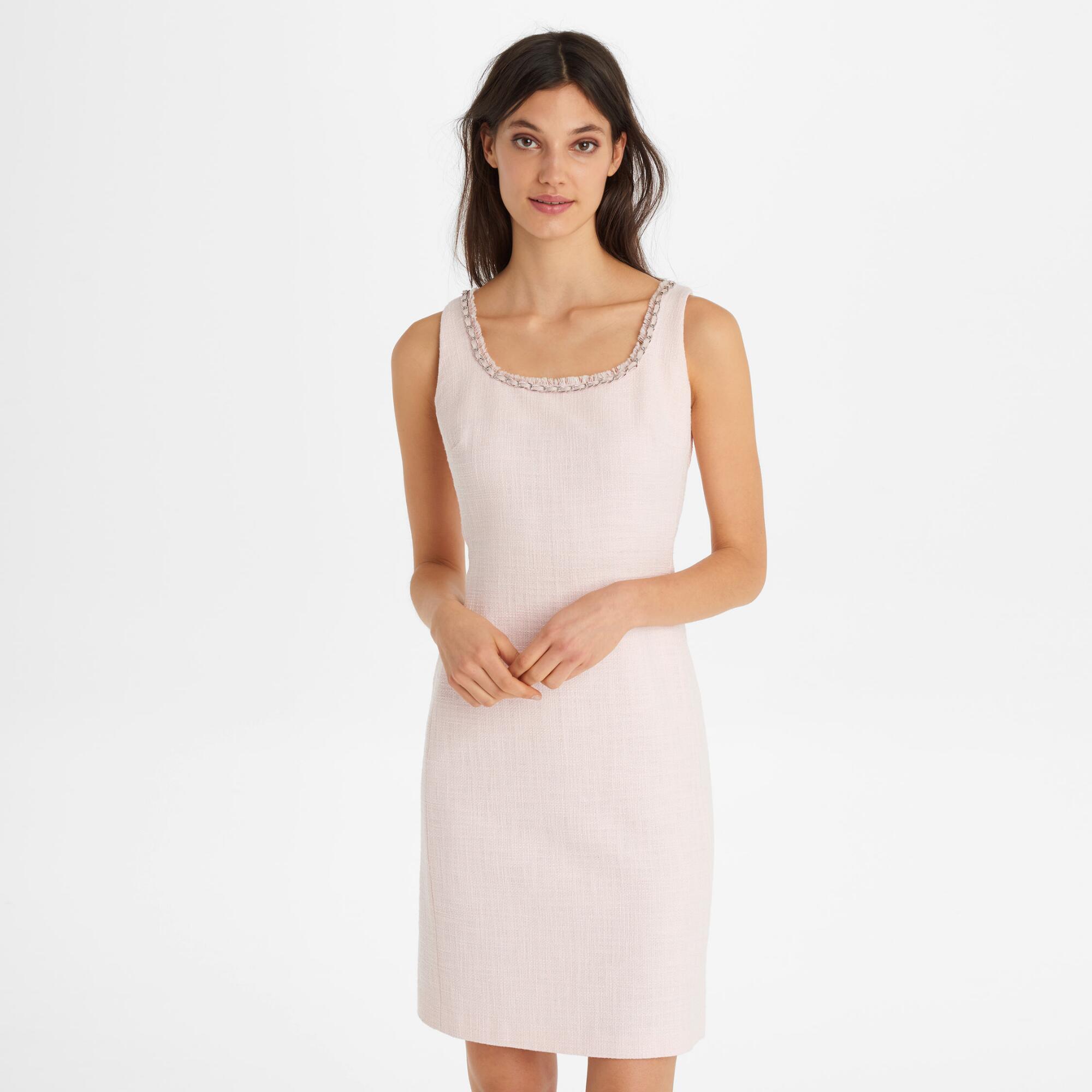 karl lagerfeld tweed shift dress