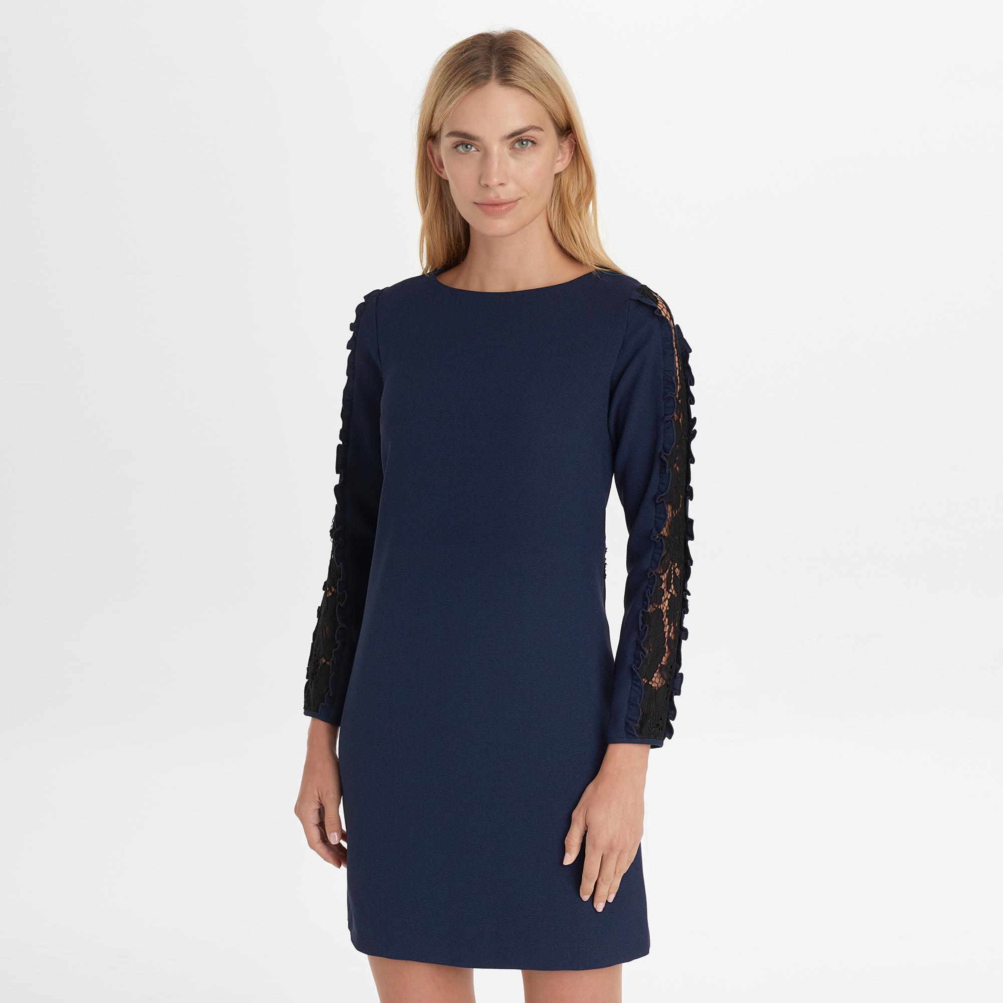 karl lagerfeld navy dress