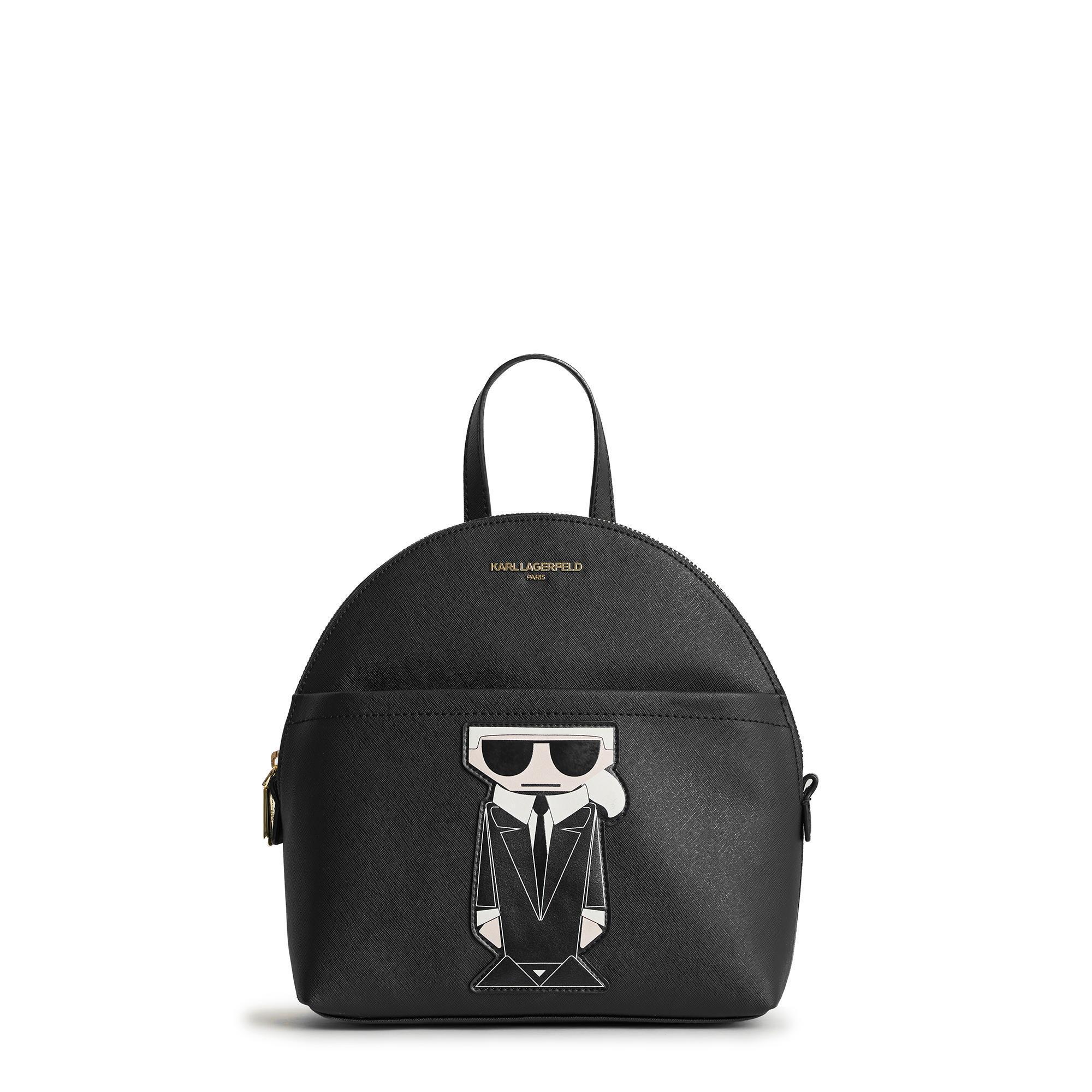 tweede Proficiat Poging Karl Lagerfeld Maybelle Backpack in Black | Lyst