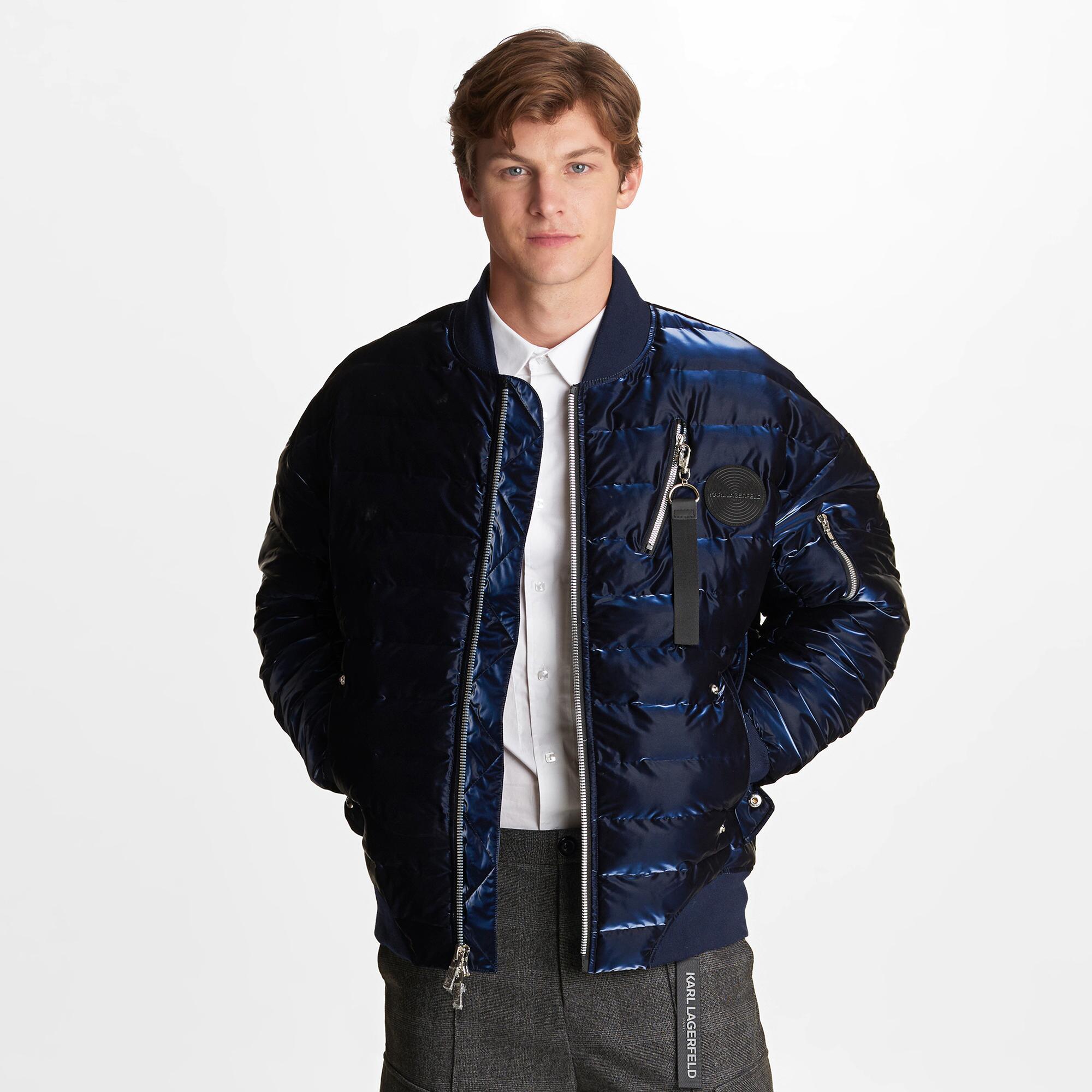 karl lagerfeld bomber jacket