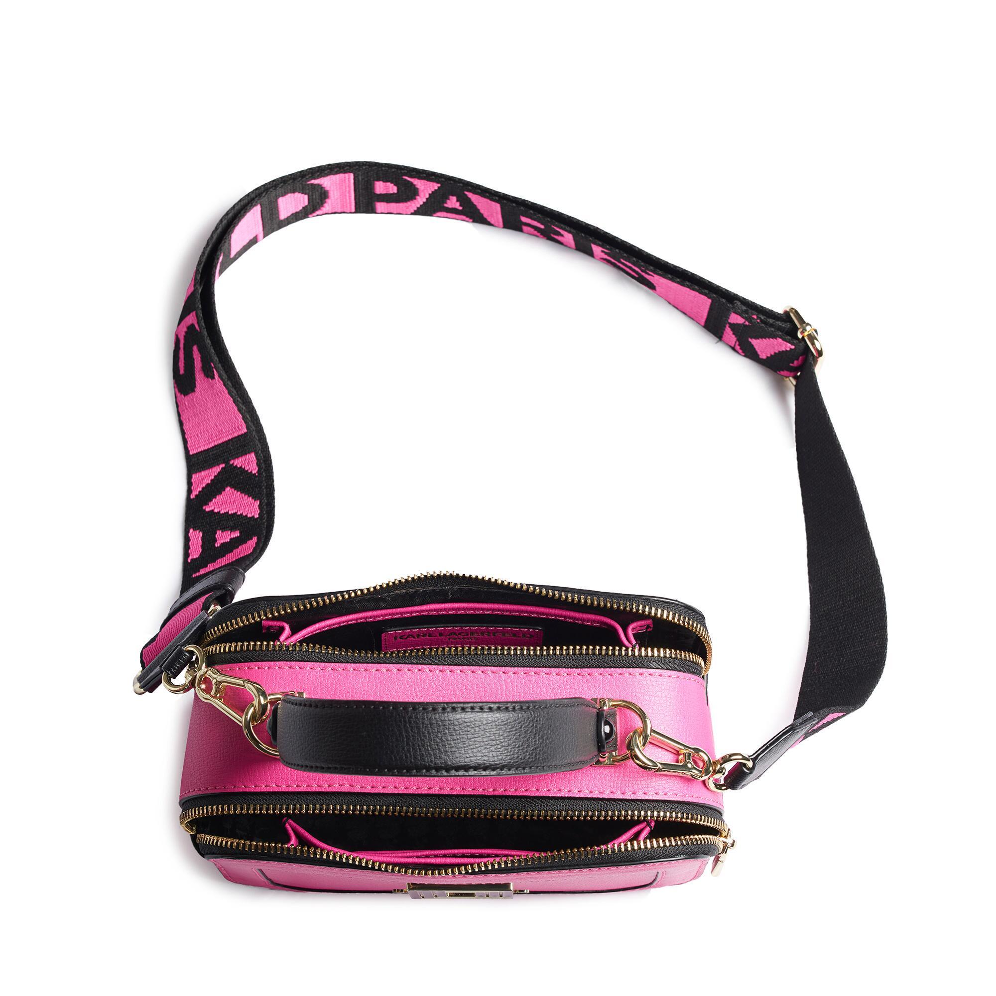 Karl Lagerfeld Simone Top Handle Camera Bag in Pink | Lyst