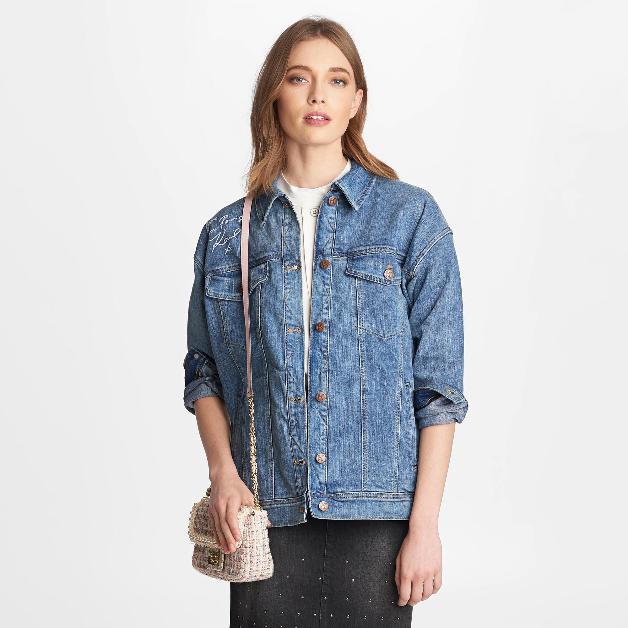 karl lagerfeld denim jacket