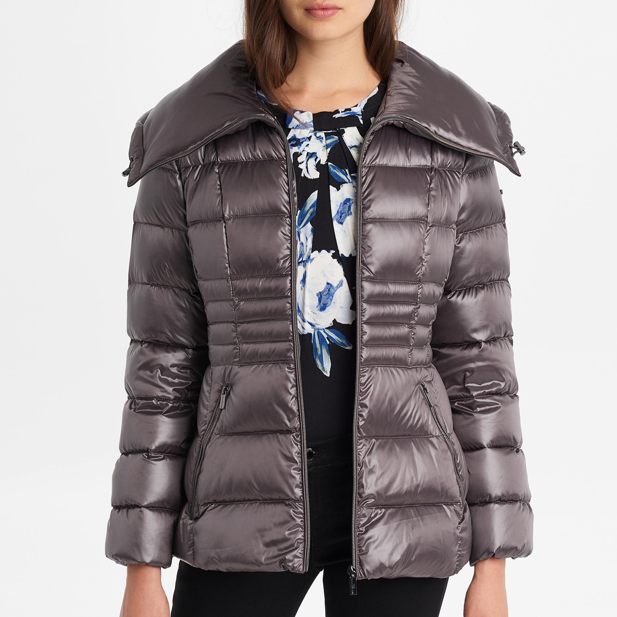 karl lagerfeld packable down jacket