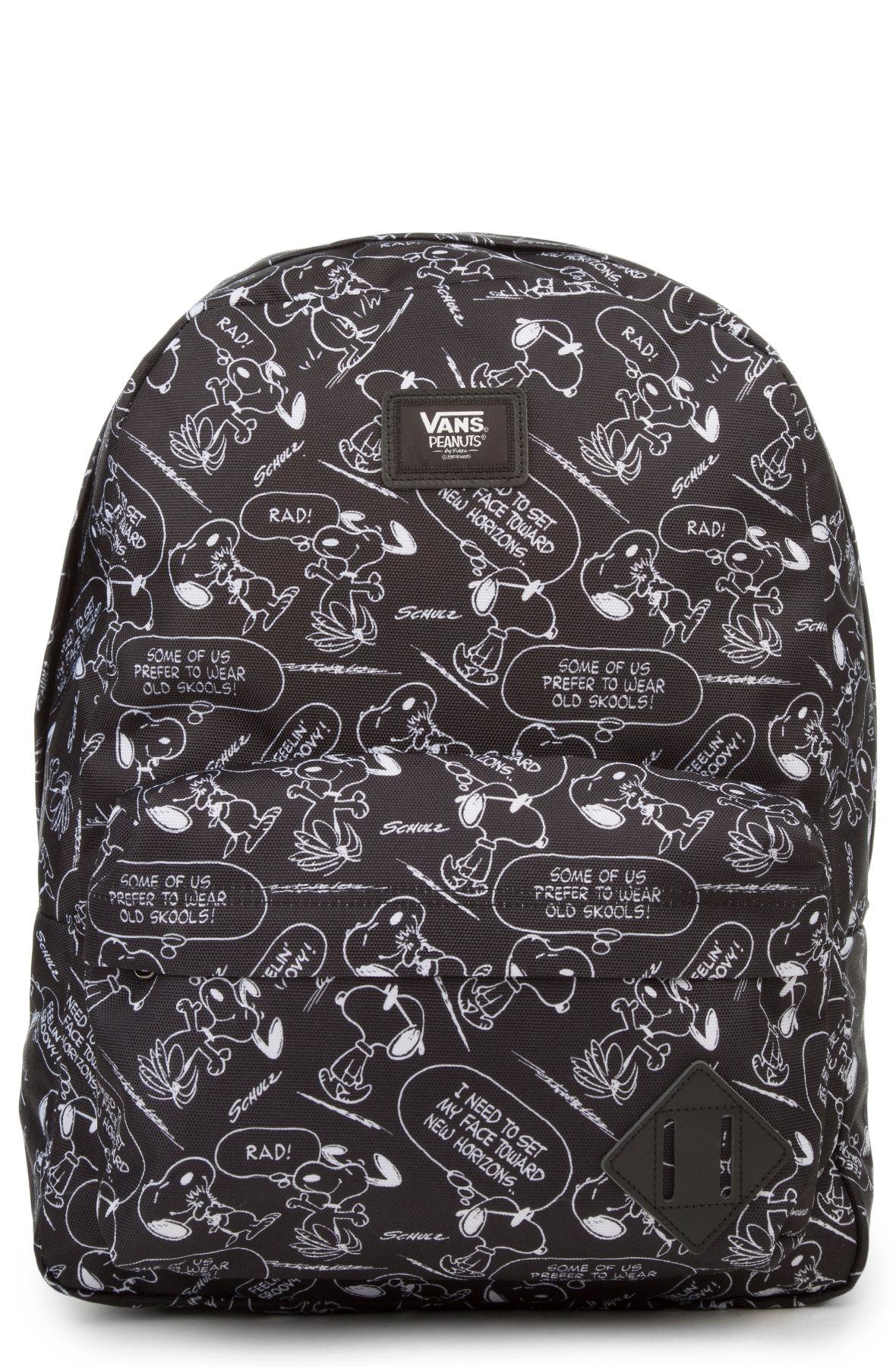 vans x peanuts backpack