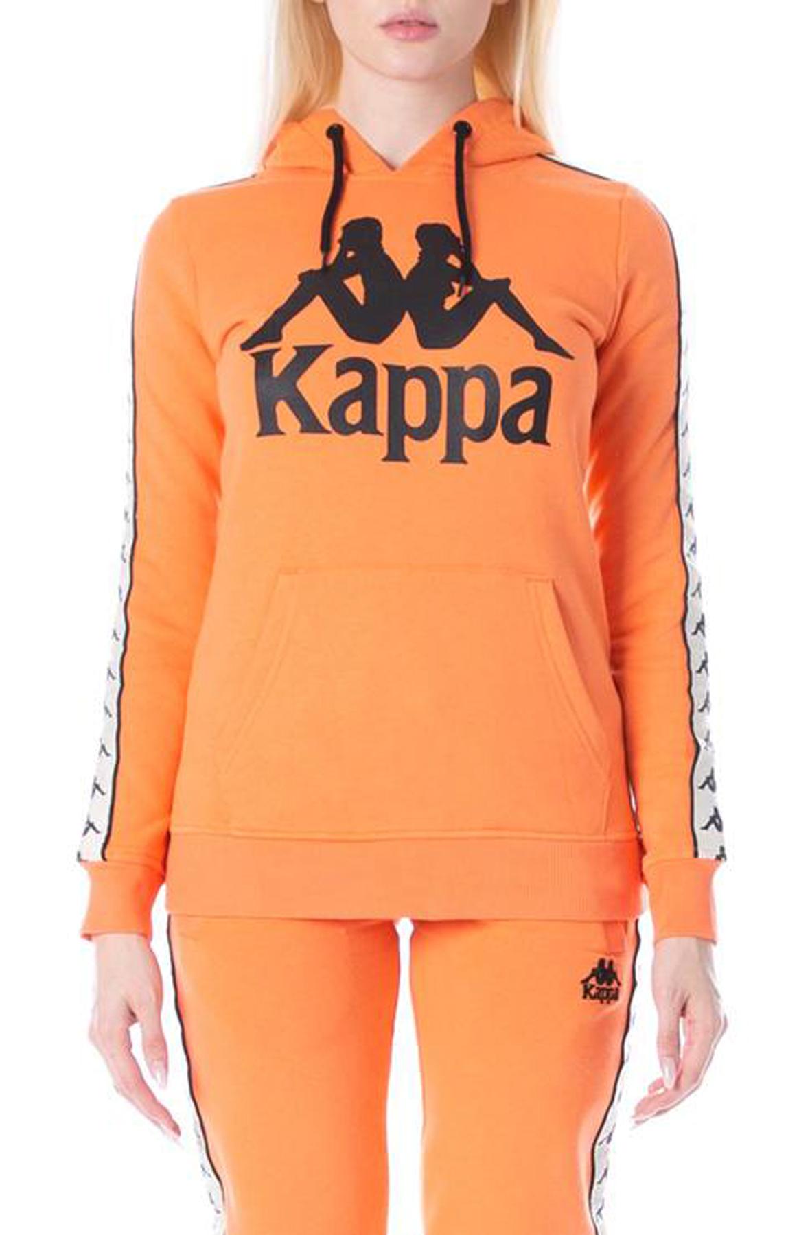 orange kappa hoodie