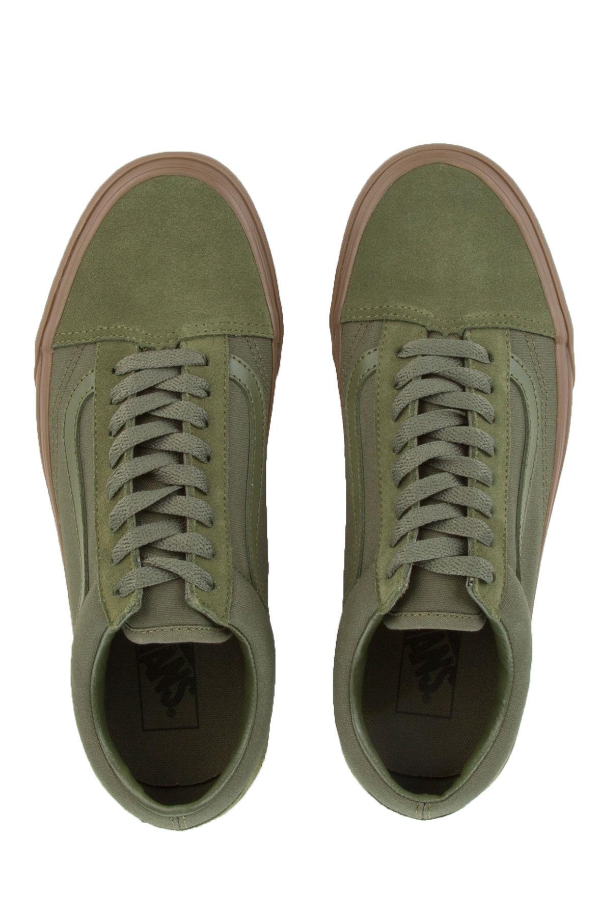 vans old skool winter moss gum