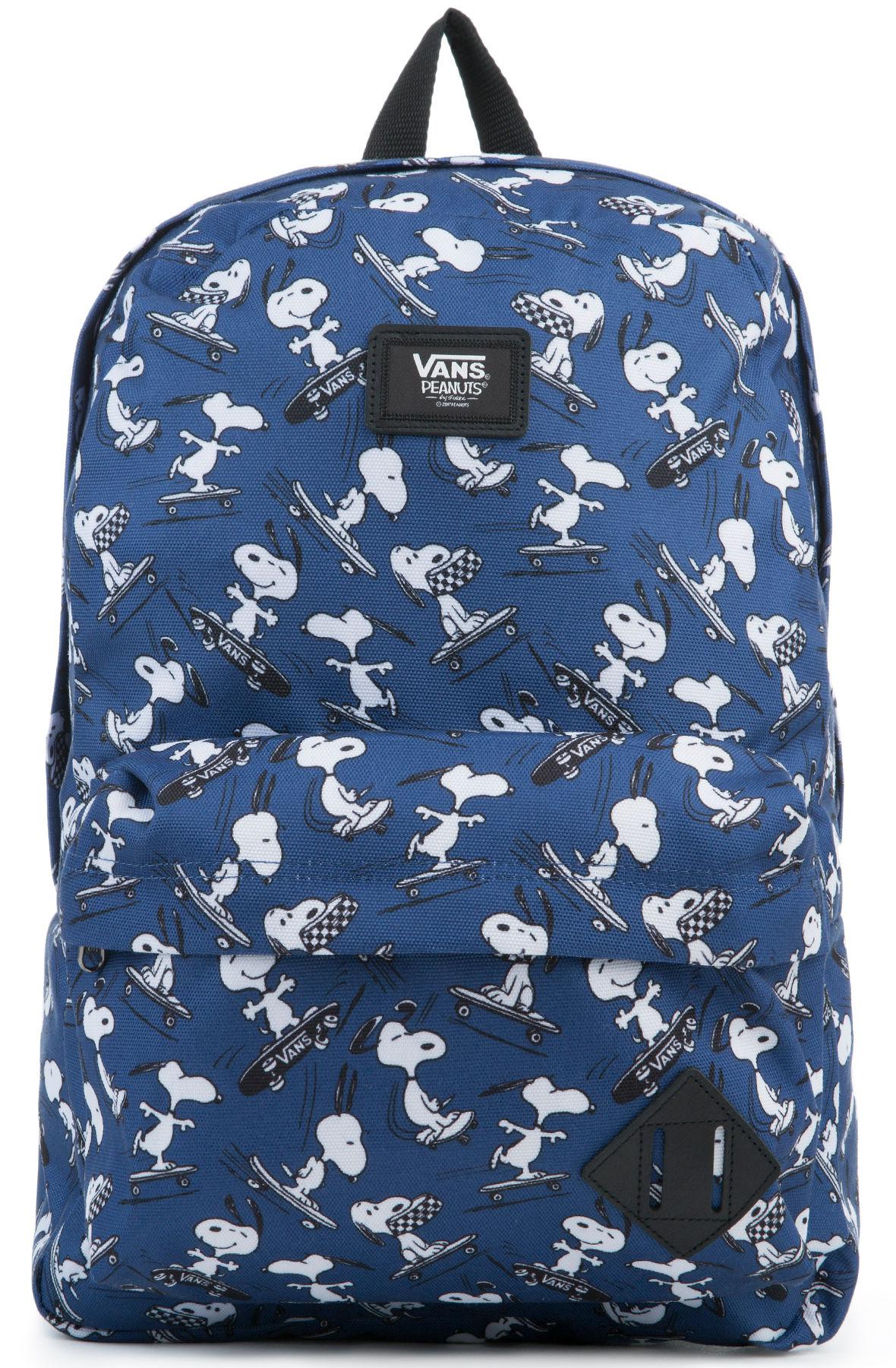 vans peanuts backpack yellow