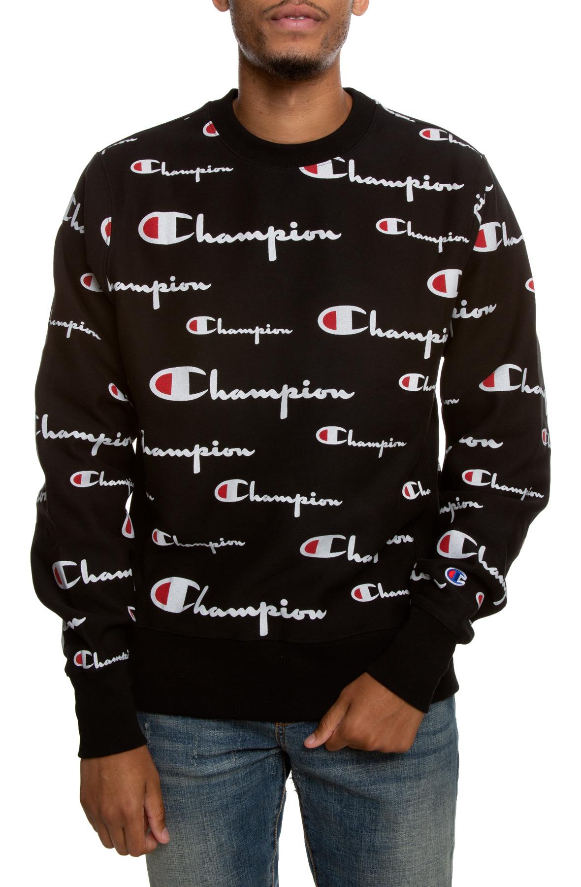 champion all over script joggers