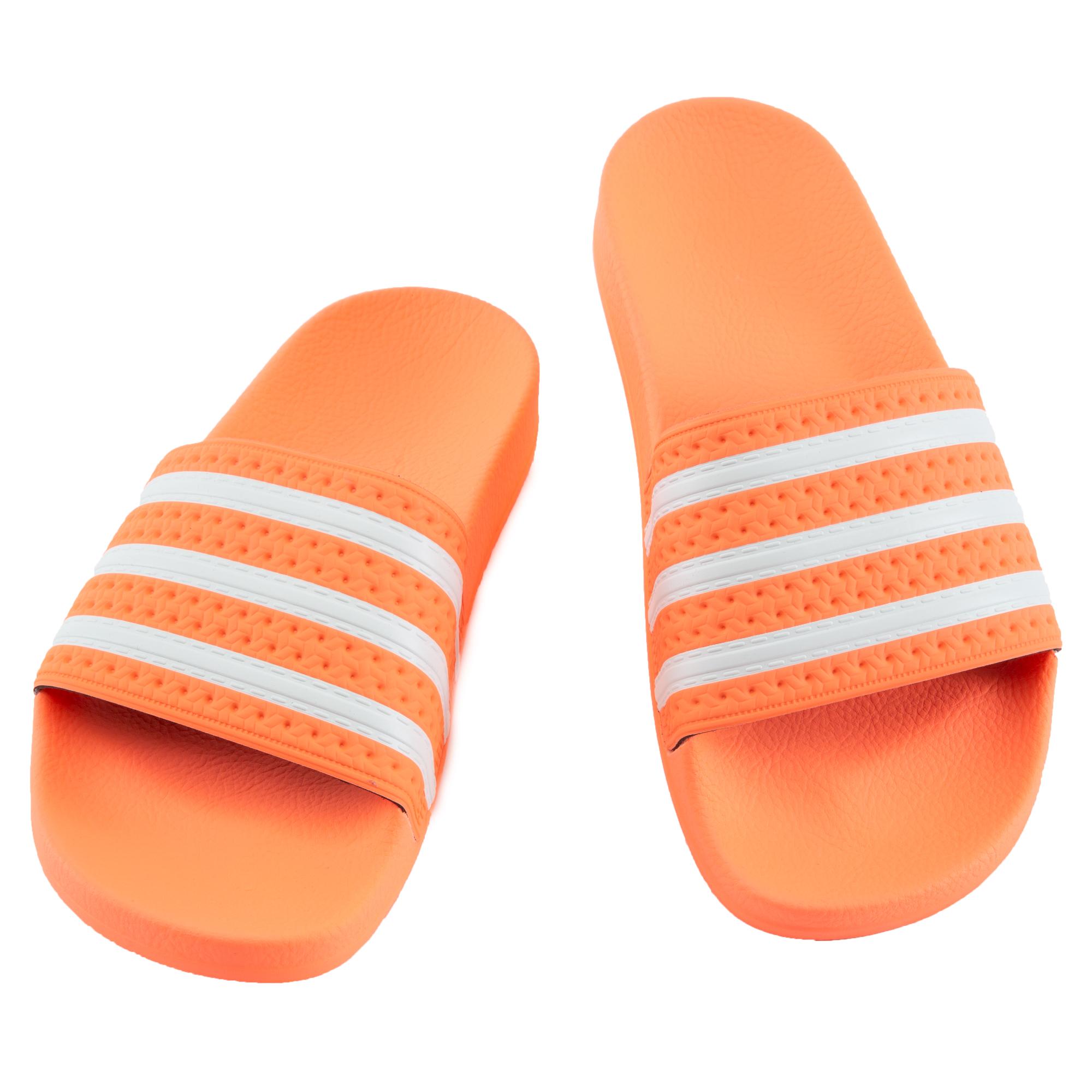 adidas Synthetic Women's Adilette Slides in Orange - Lyst