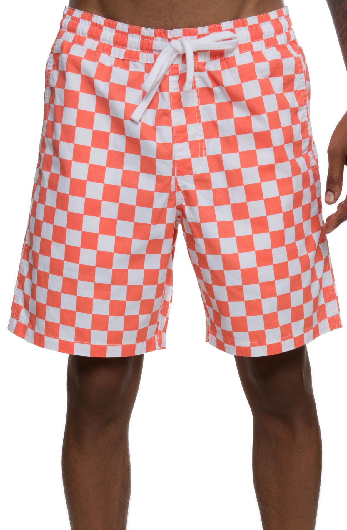 vans checkered swim trunks