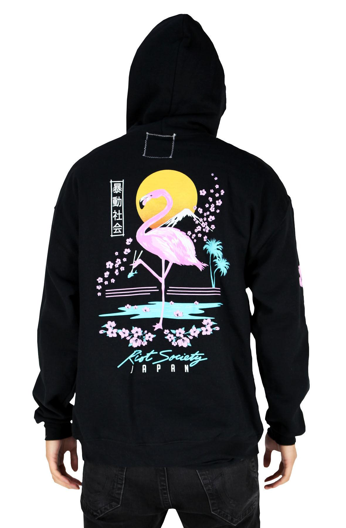 Riot Society Flamingo Hoodie 2024 dvos