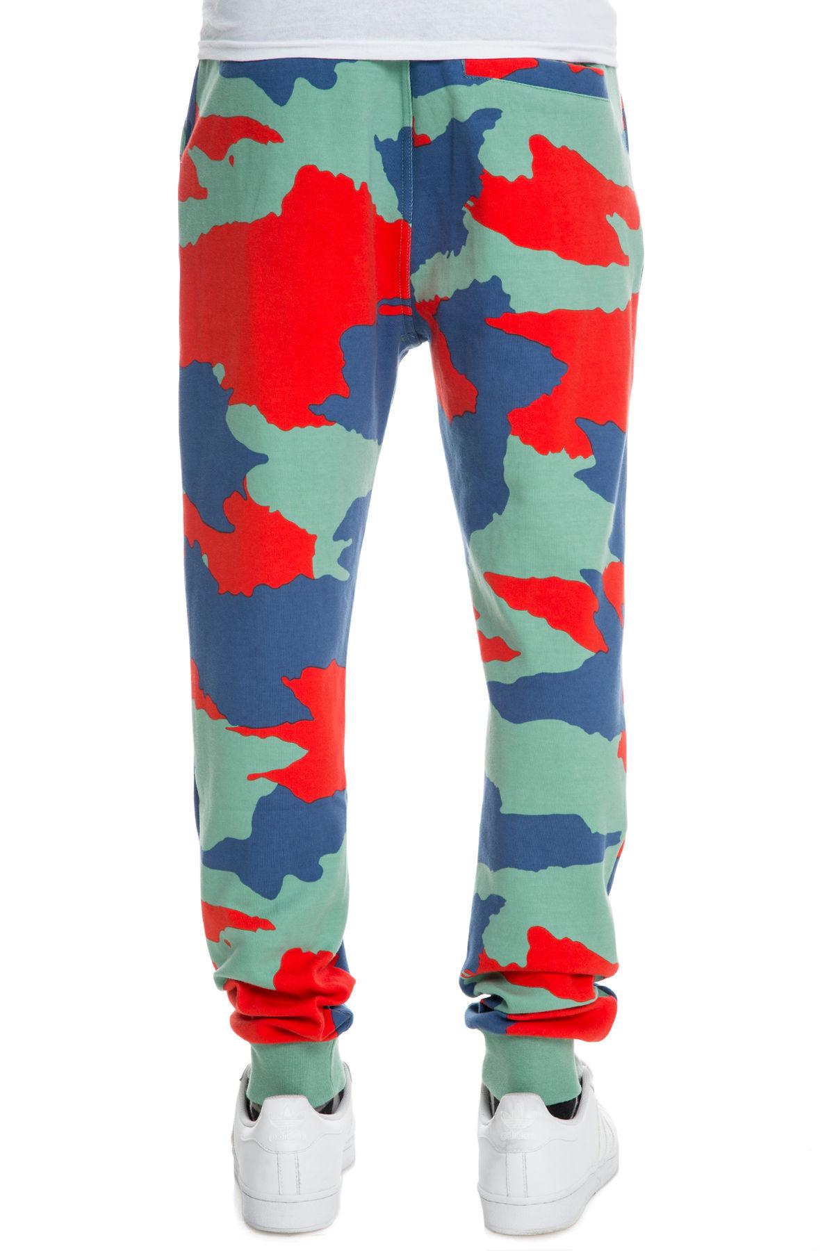 Billionaire boys club terra camo joggers in malachite green Outlet