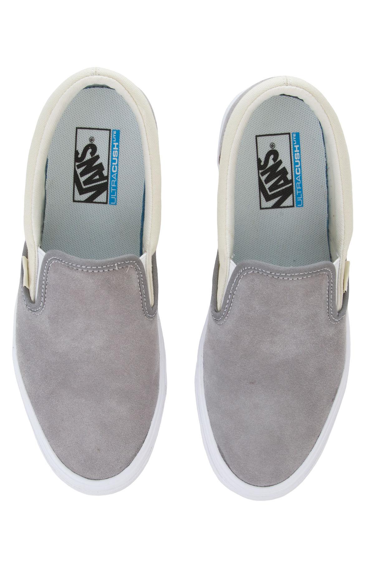 Vans Slip-on Lite ((two-tone) Frost Gray/marshmallow) Skate Shoes for Men -  Lyst