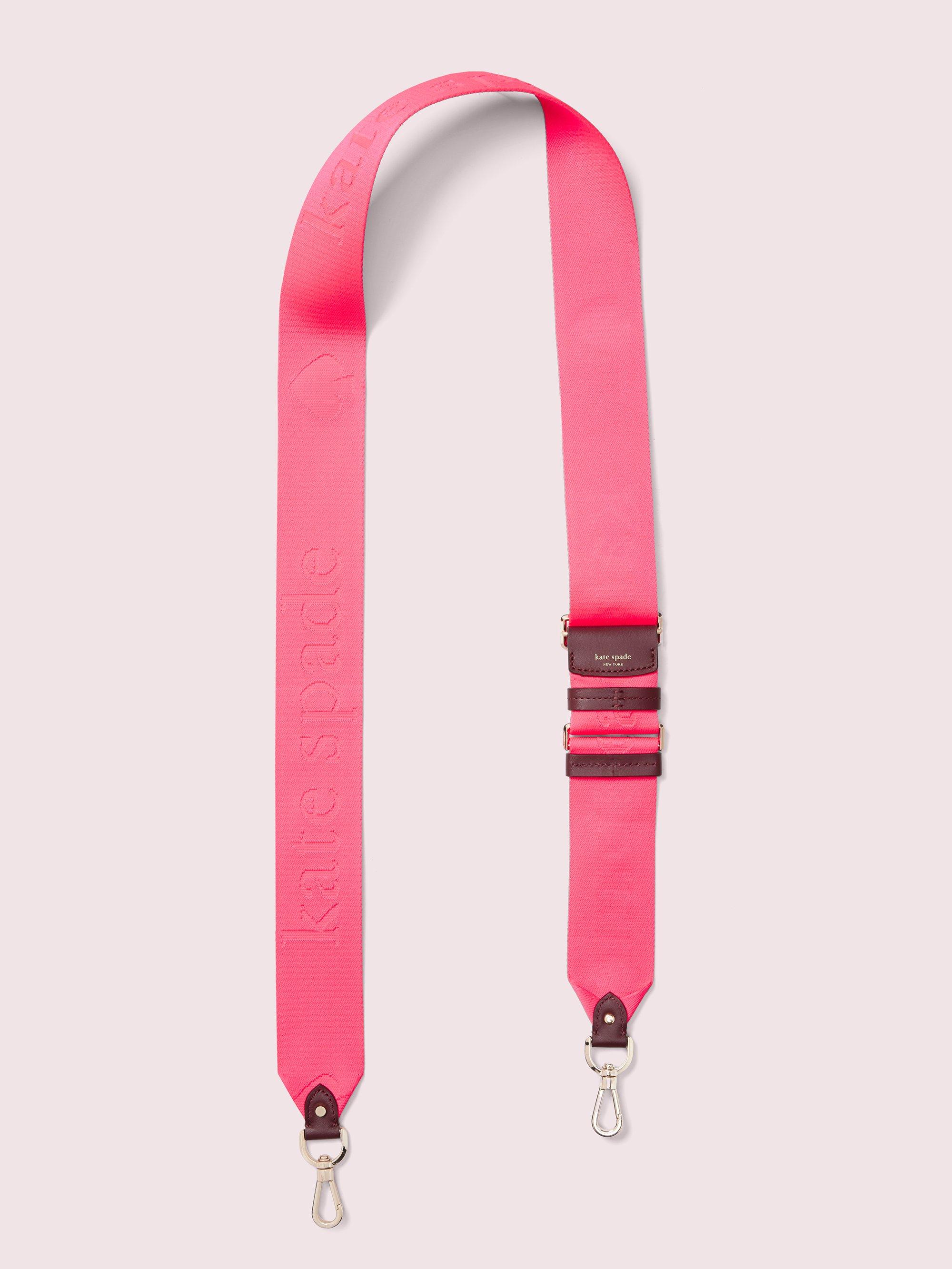 pink crossbody strap