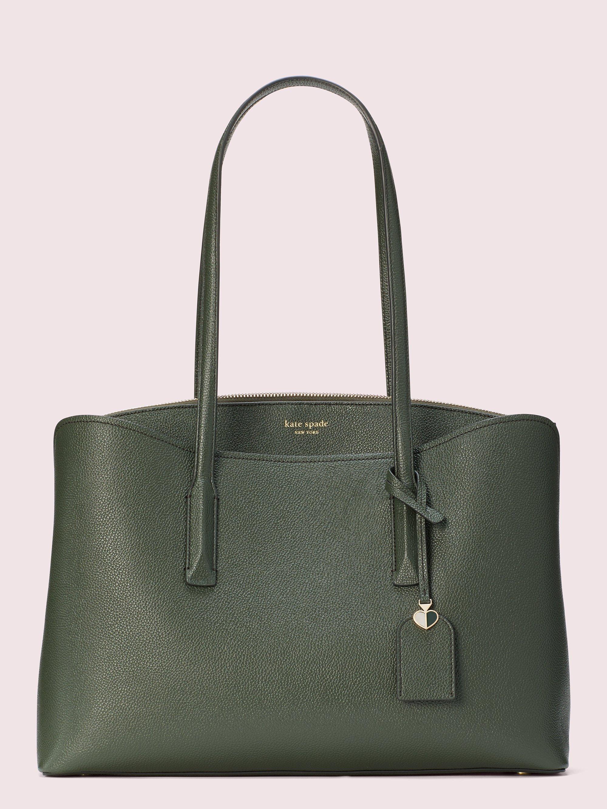 margaux large leather work tote
