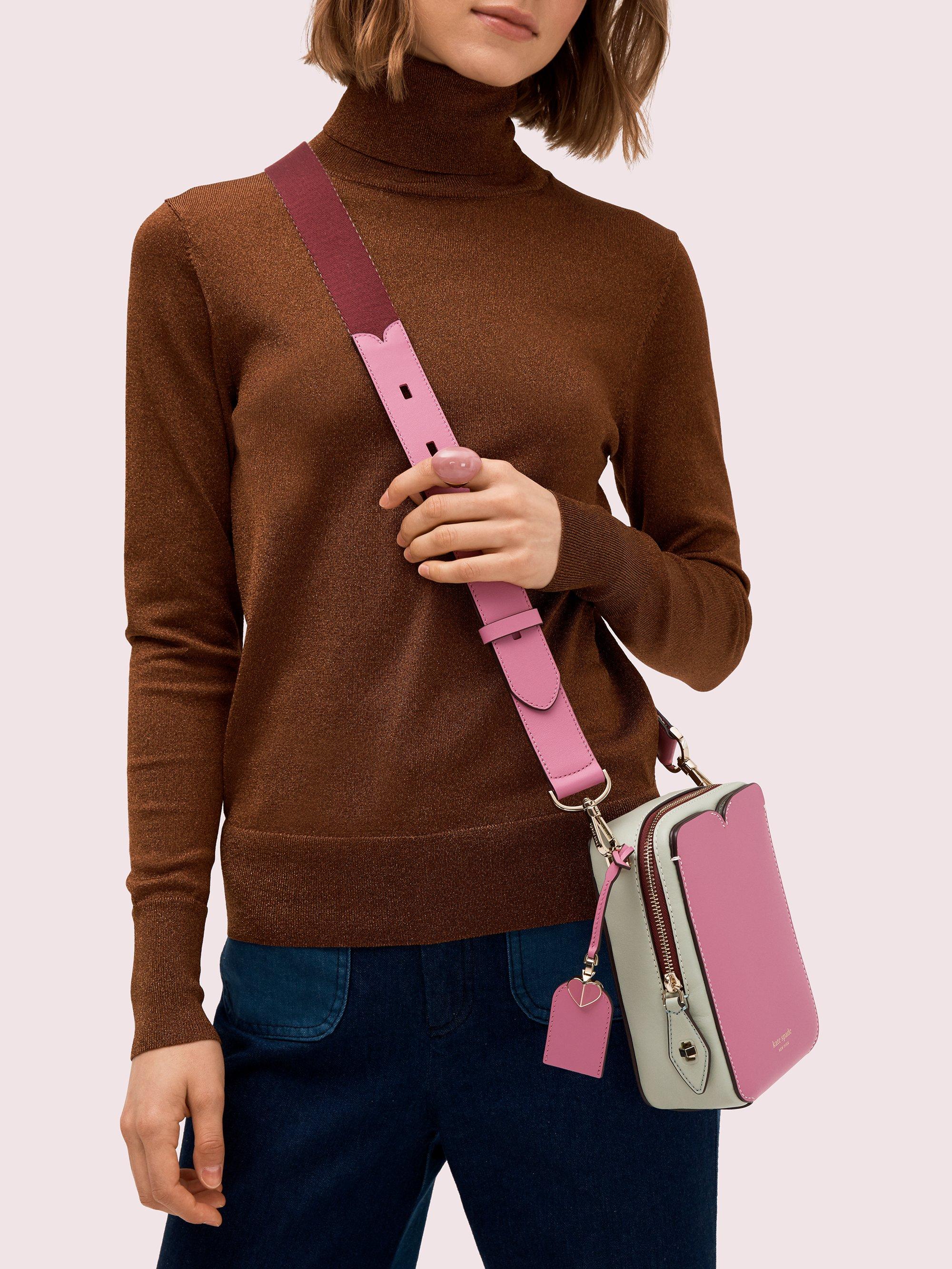 kate spade candid medium camera bag