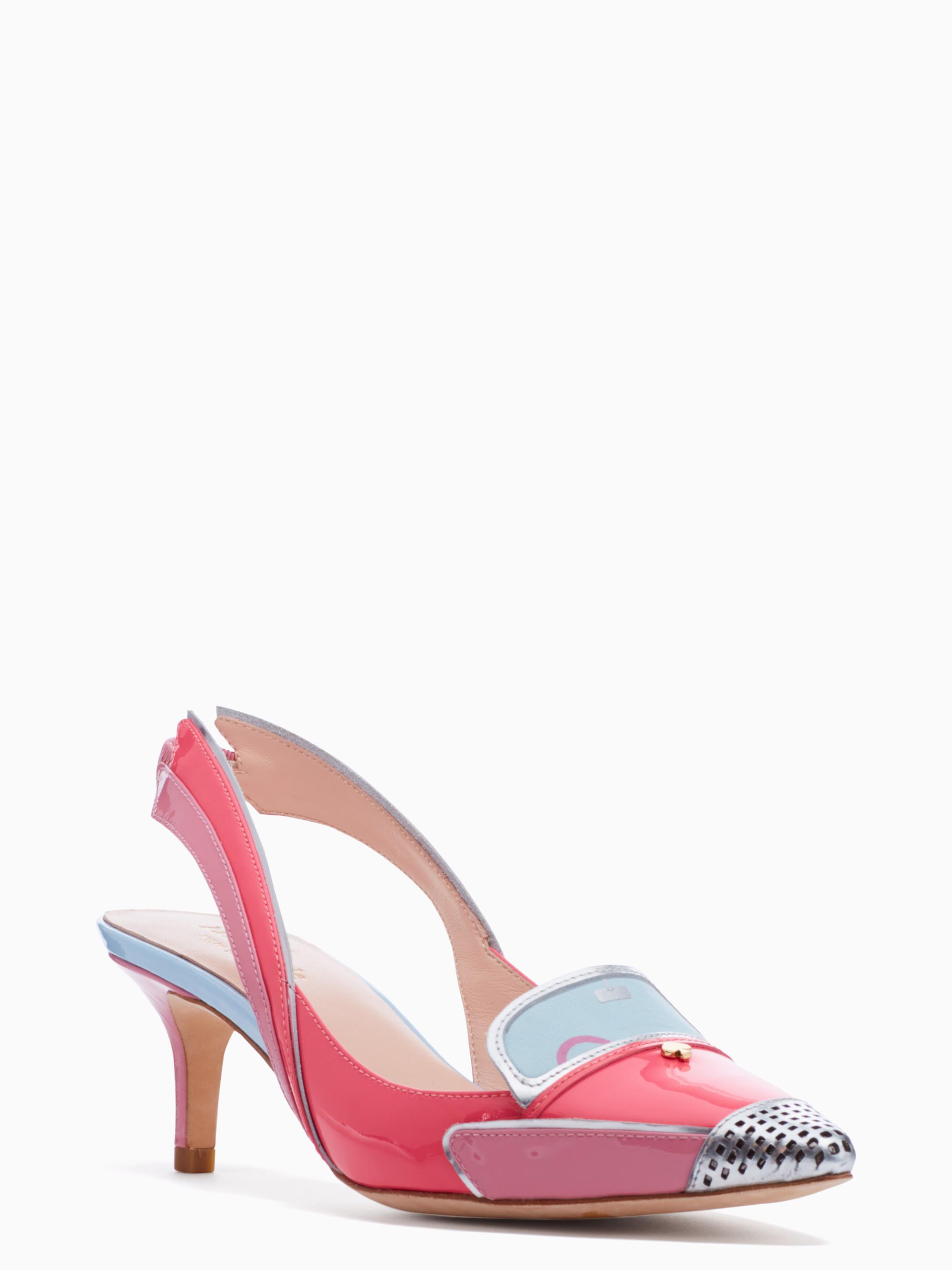 kate spade pink heels