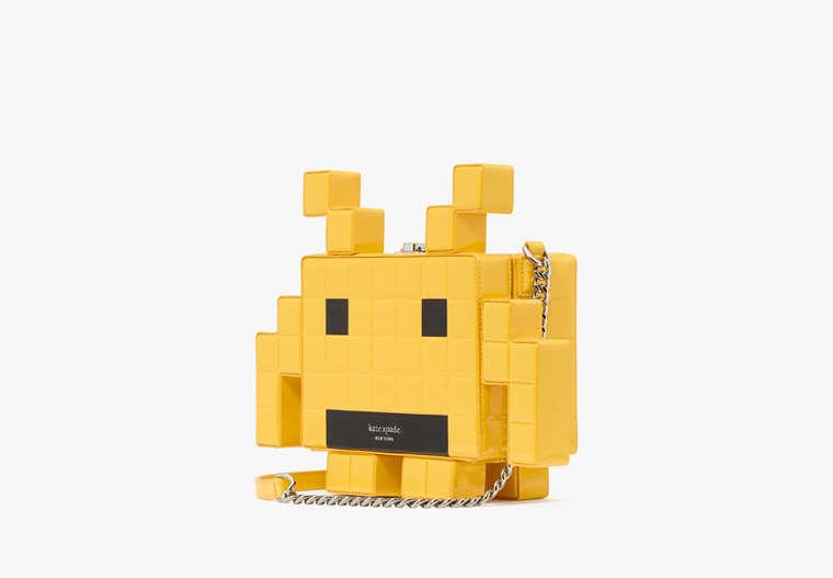 Kate Spade Space Invaders X Patent 3D Alien Crossbody in