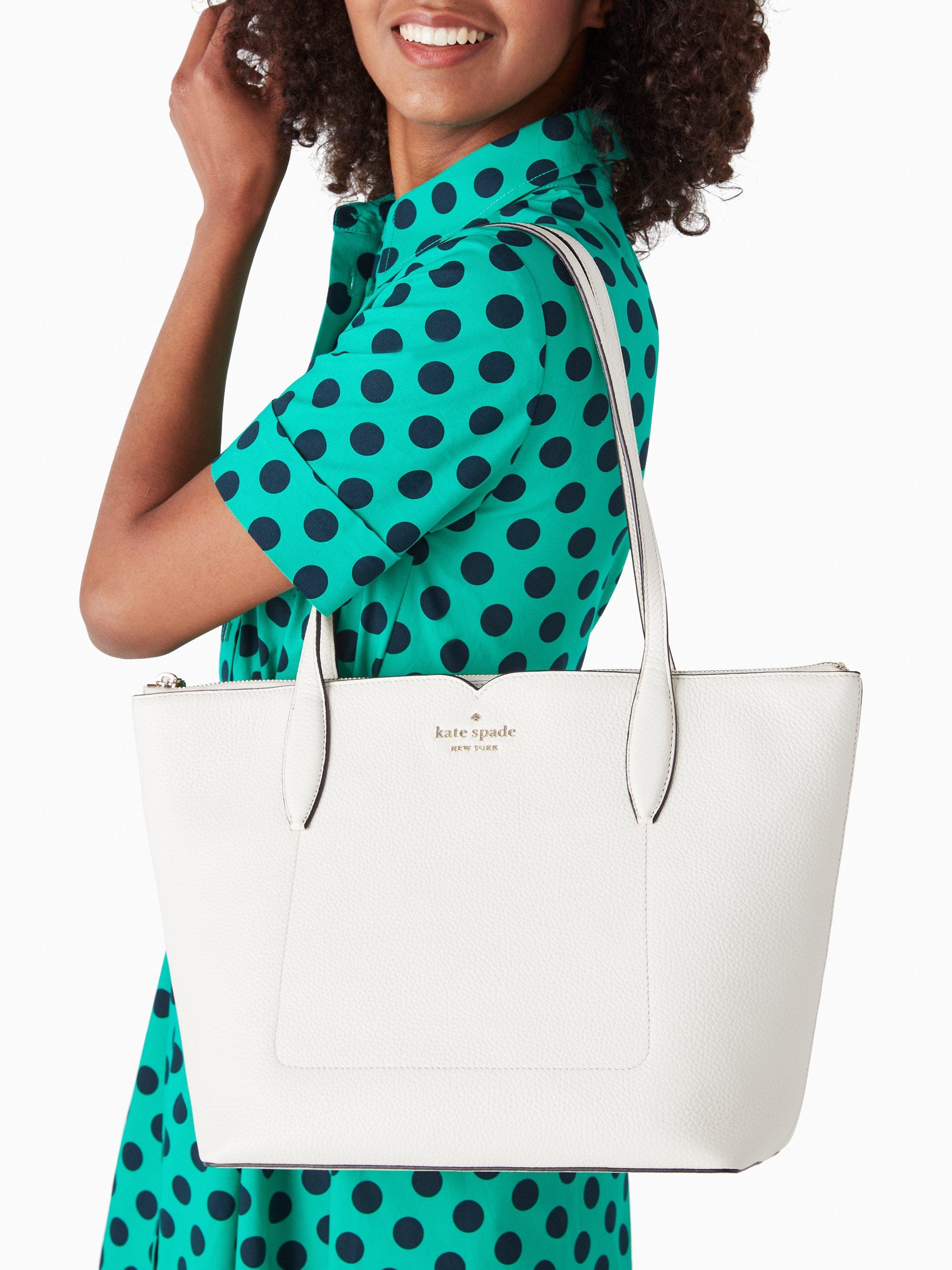 blue kate spade bag