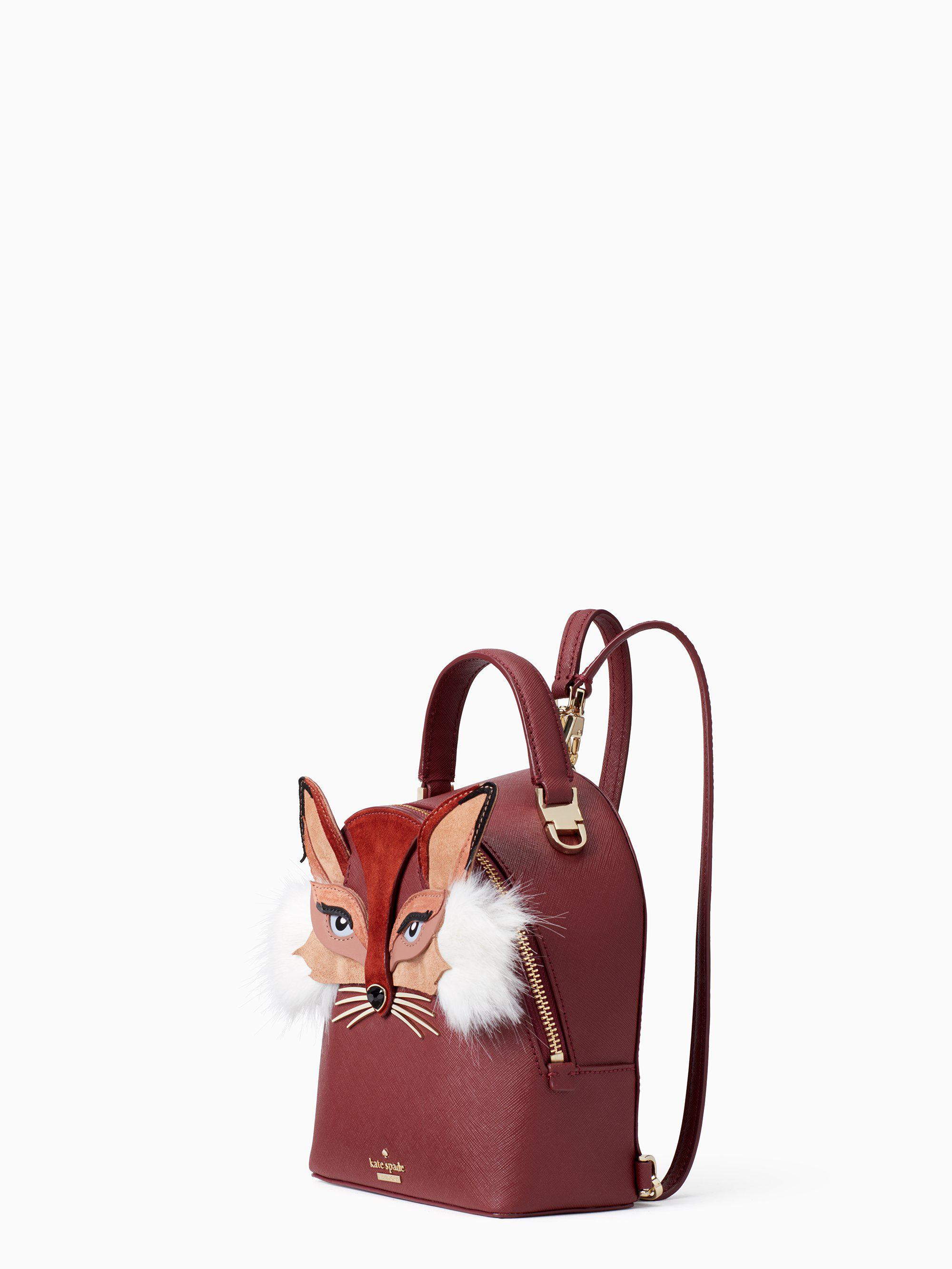 kate spade foxy backpack