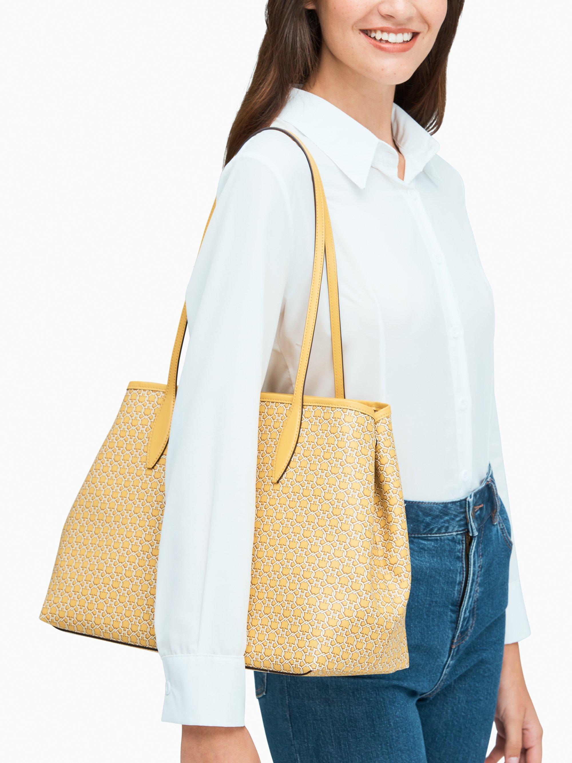 kate spade link tote large