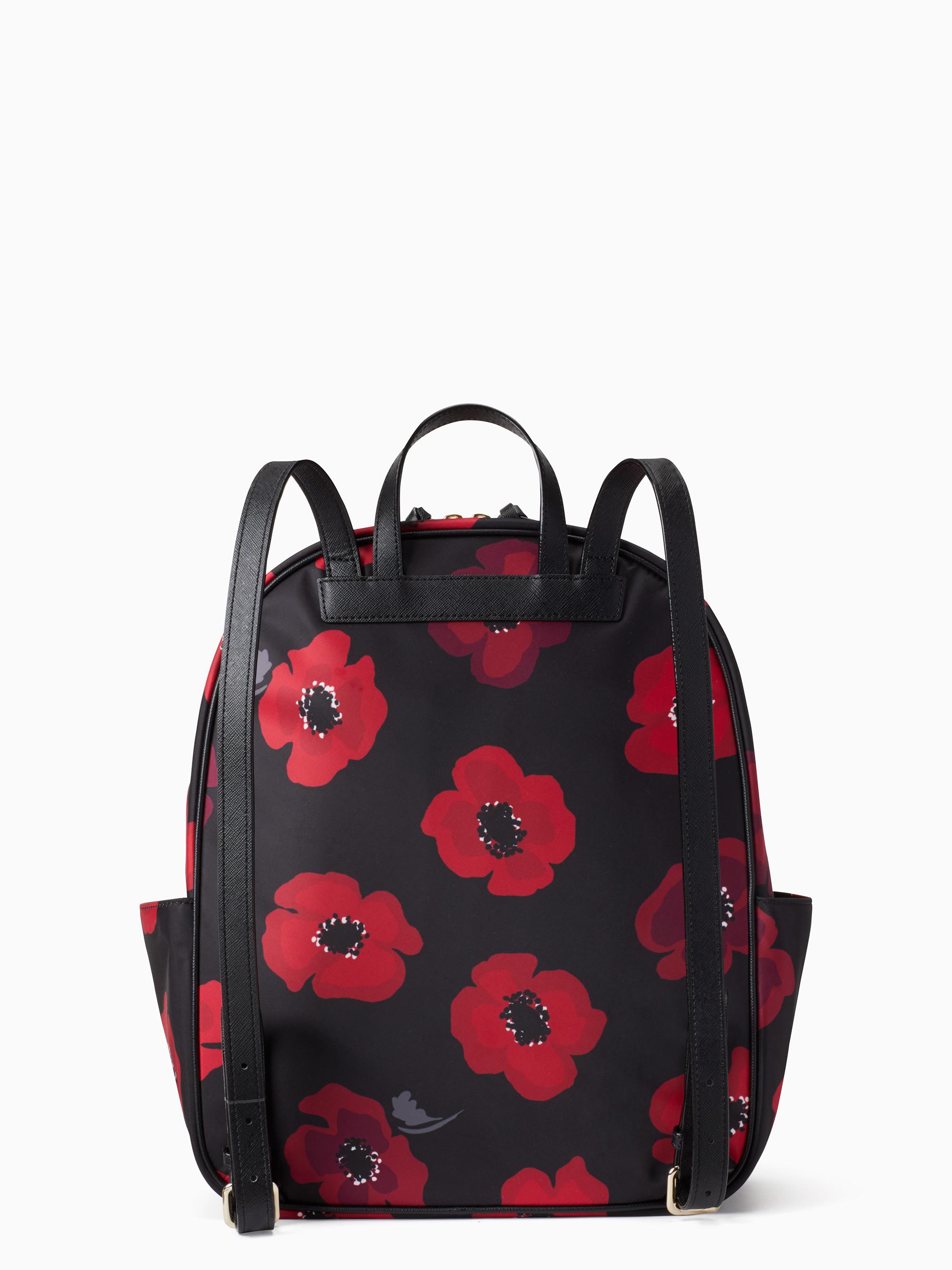 kate spade wilson road poppy backpack