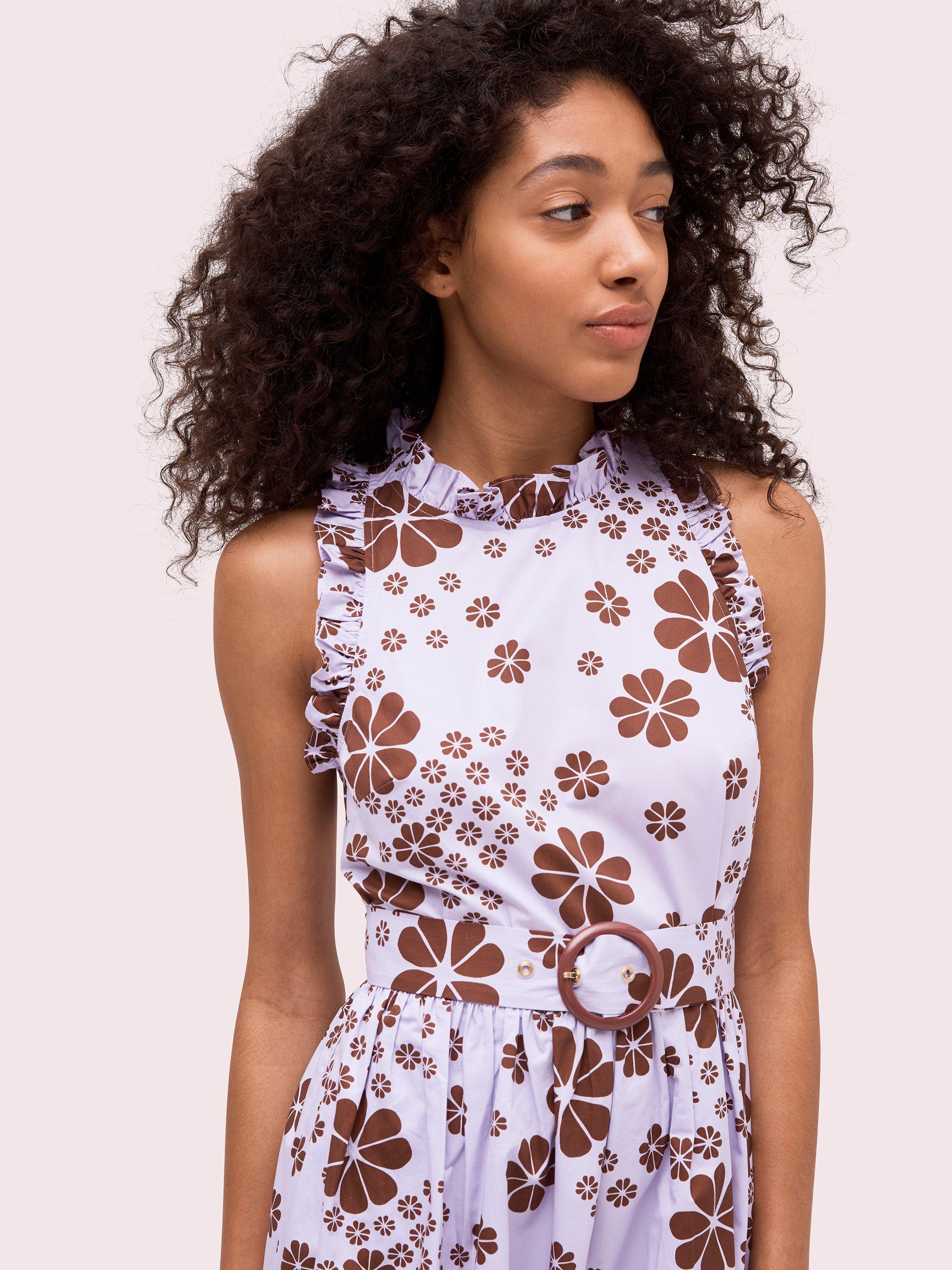 flora spade midi dress