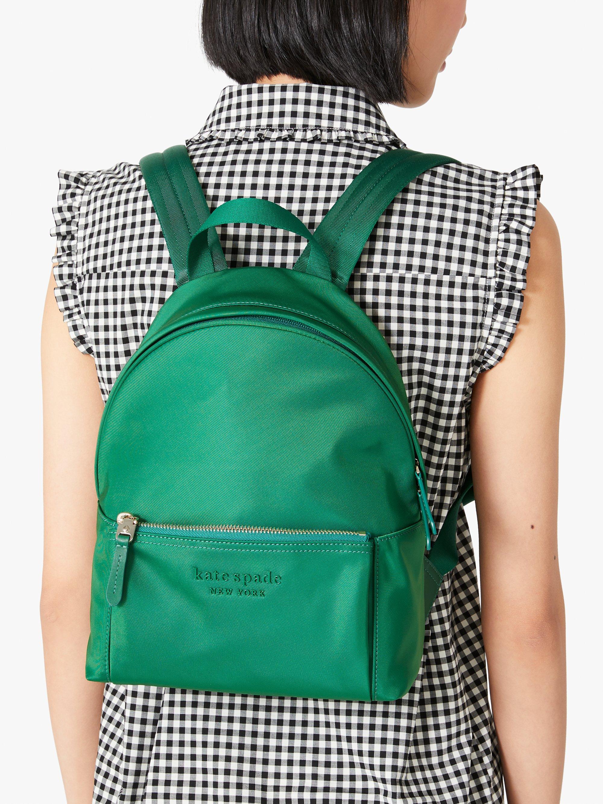 Kate Spade Synthetic Nylon City Pack Medium Backpack in Green | Lyst