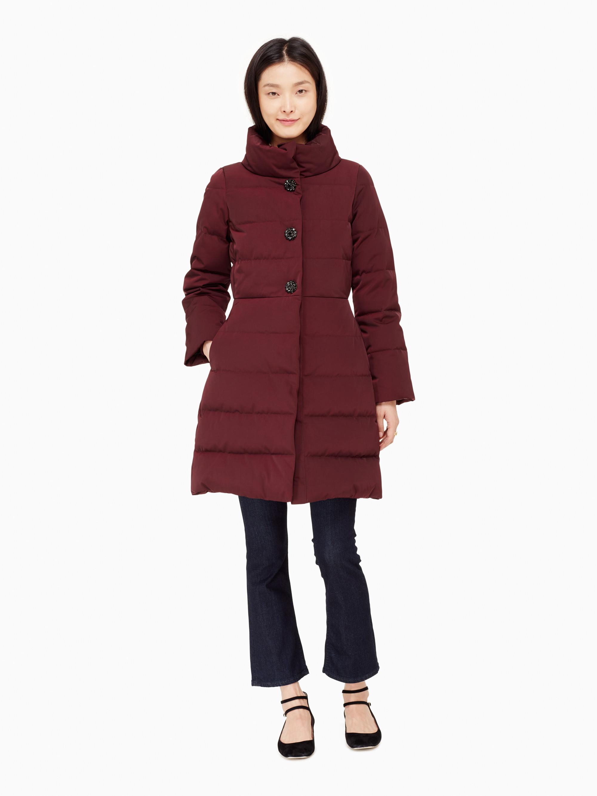 kate spade puffer coat
