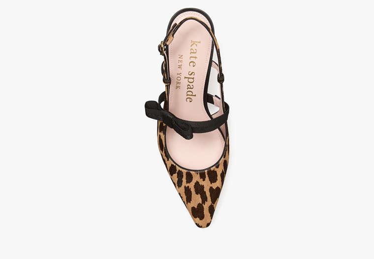 Kate spade leopard heels hot sale