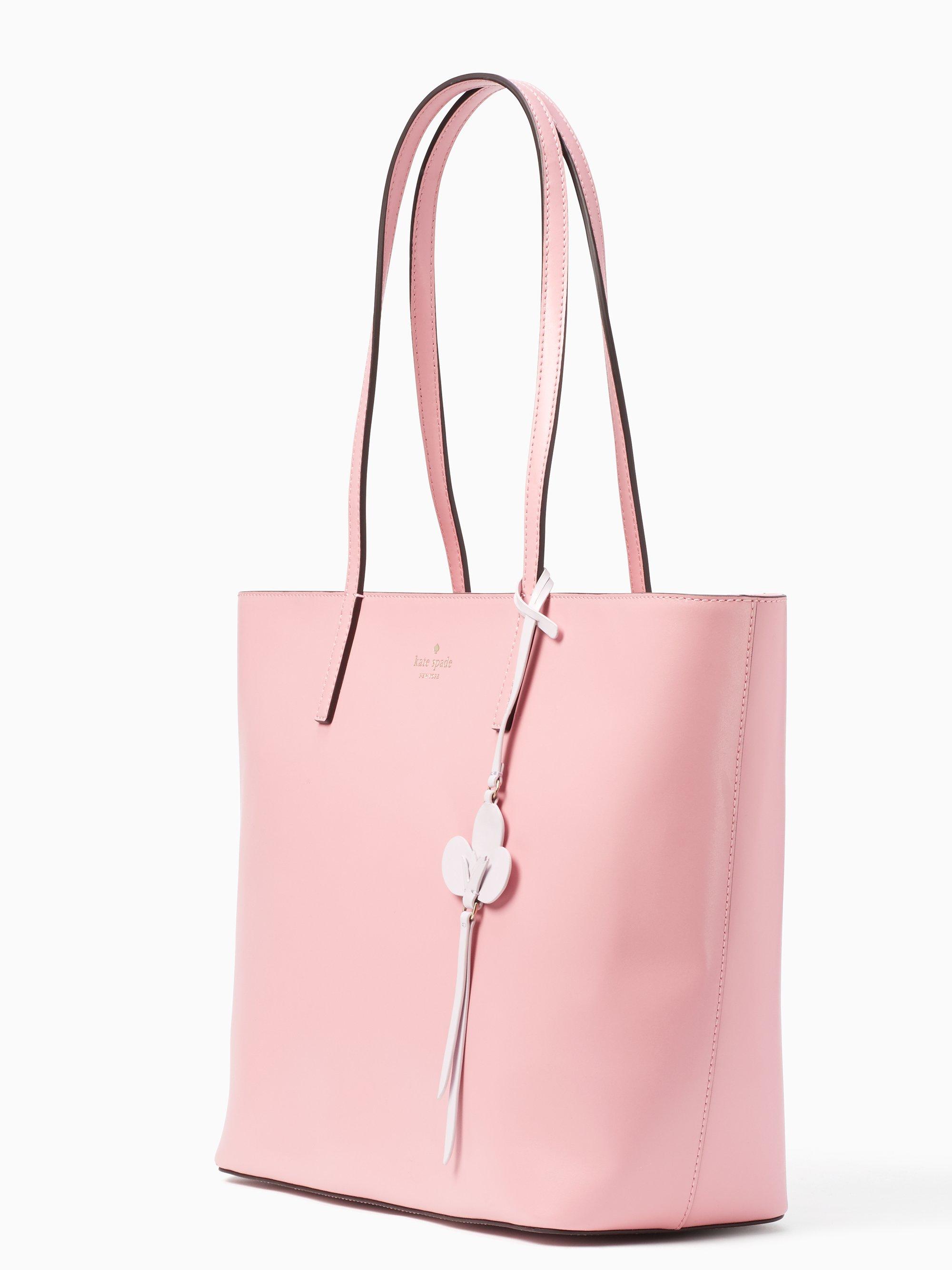 Kate Spade Leather Kelsey Tote in Bright Carnation (Pink) - Lyst